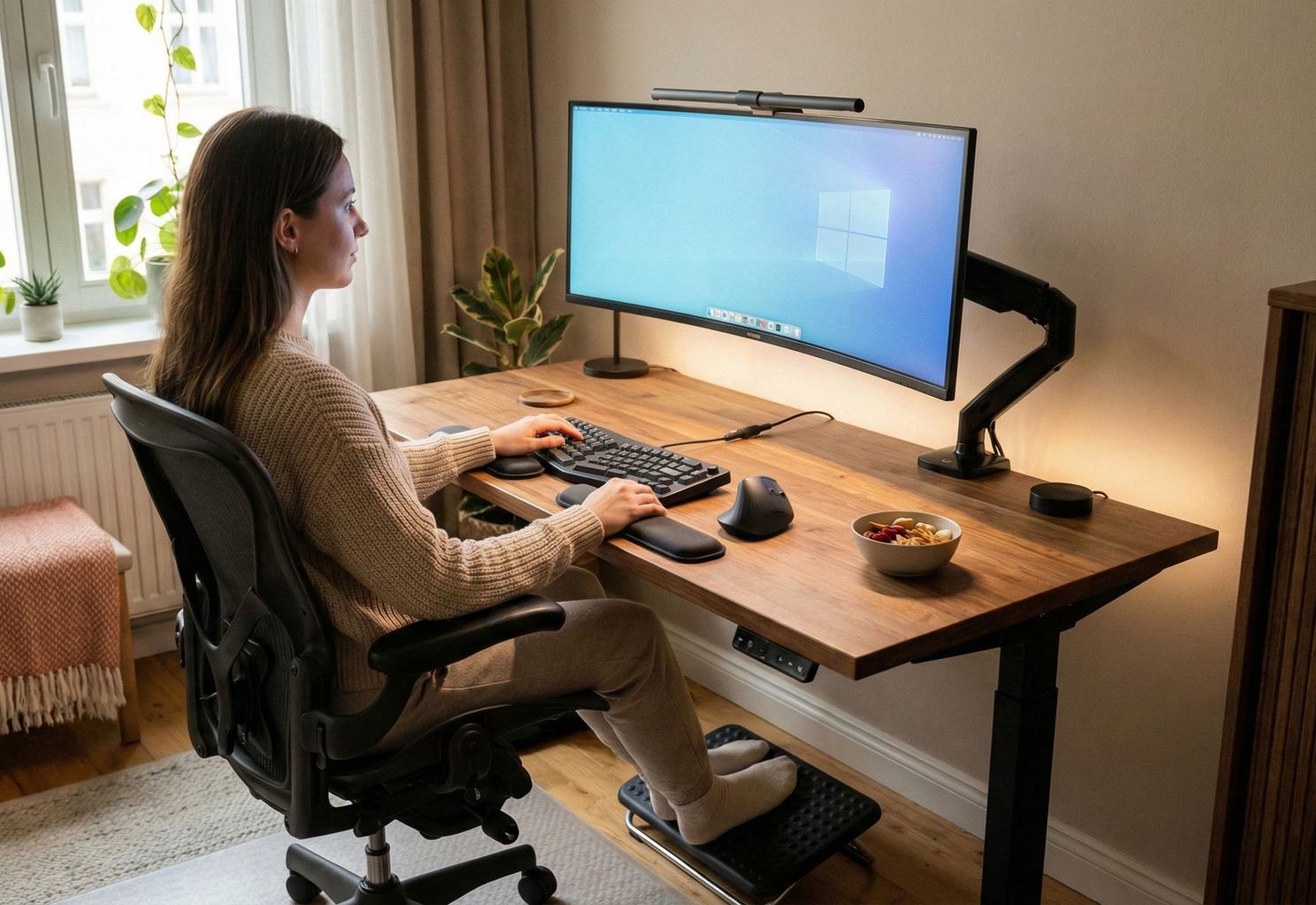 Чеклист ергономічного робочого місця: 12 пунктів