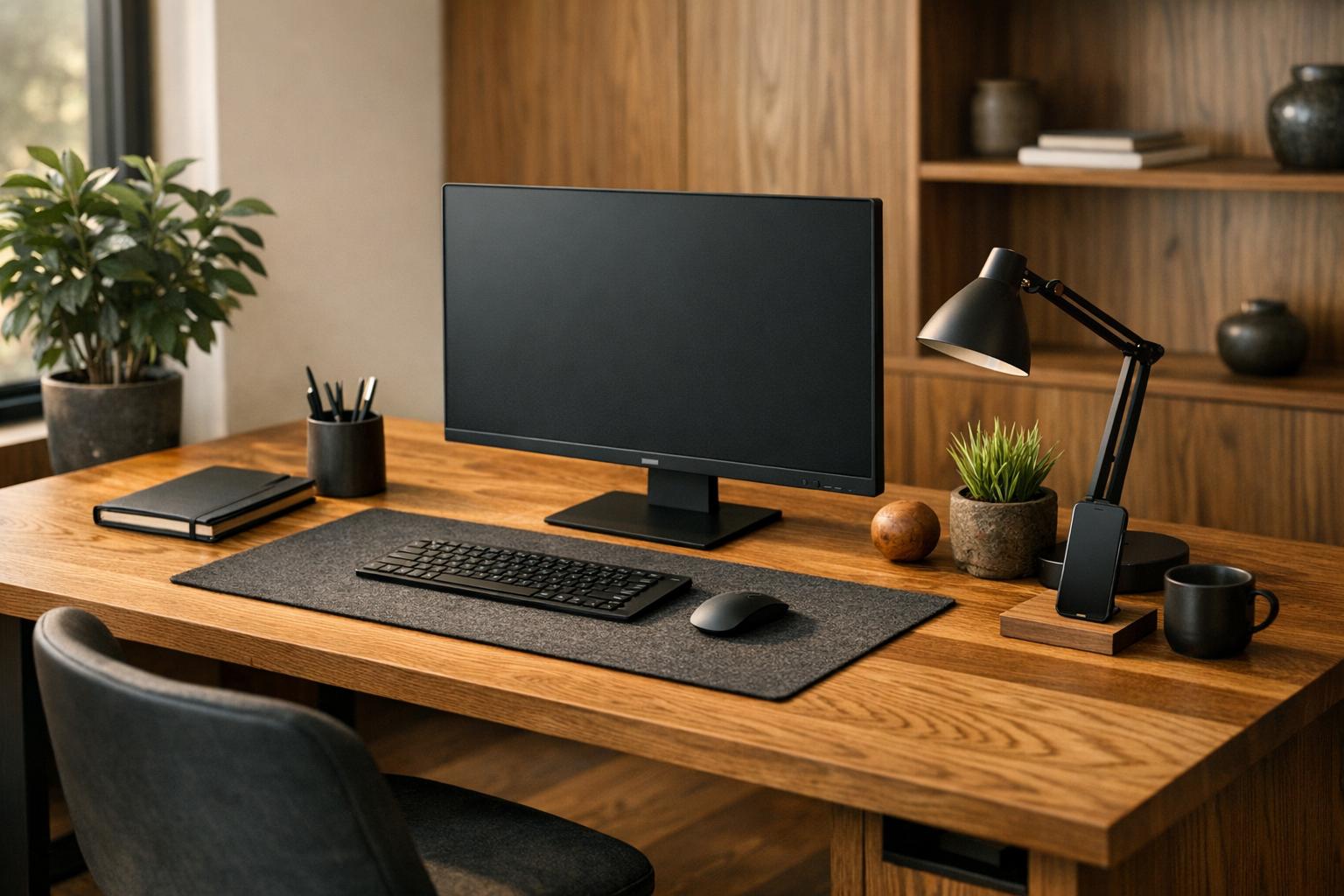 Тренди дизайну робочого місця 2026: повернення до натуральних матеріалів