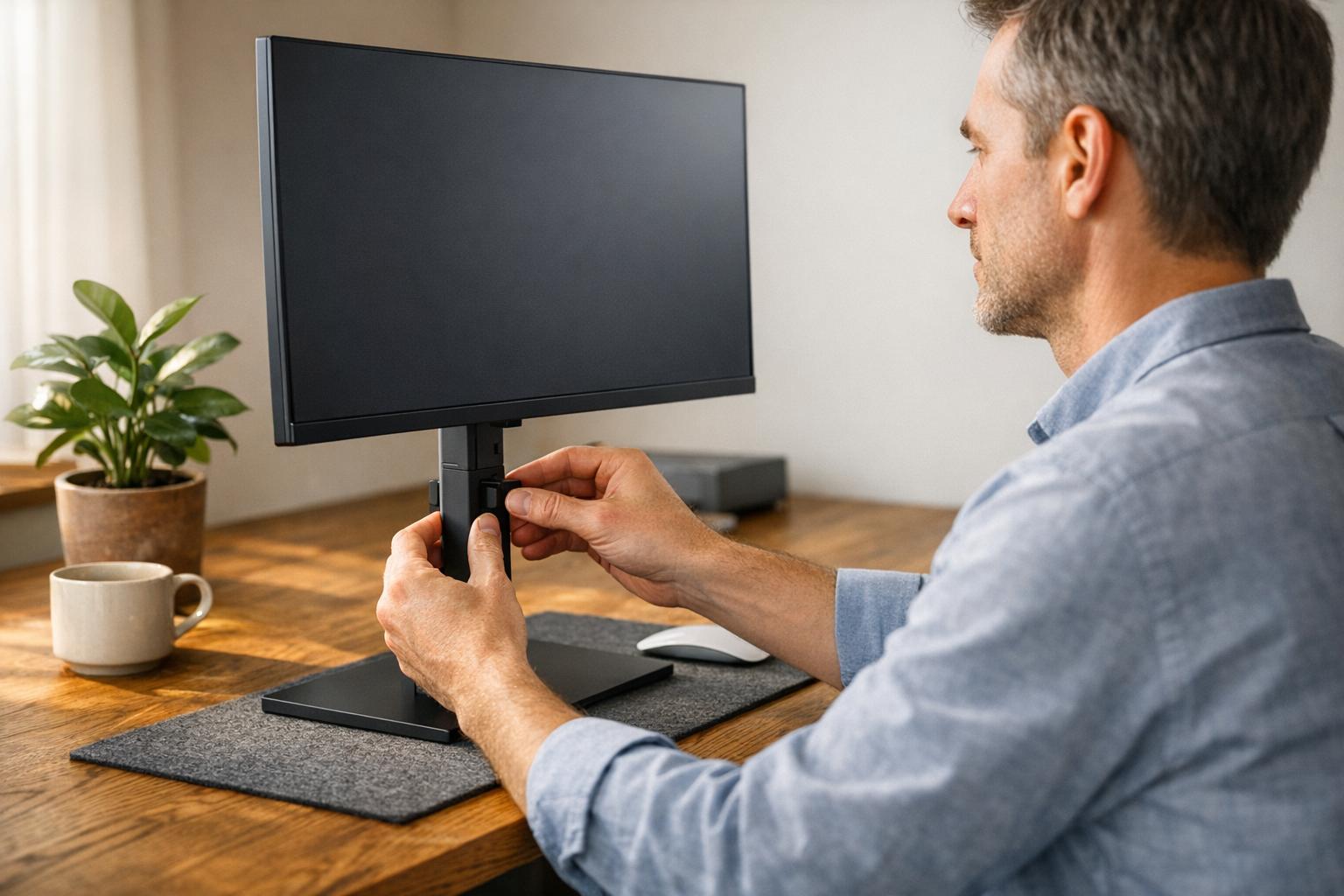 Пошук Висоти Підставки для Монітора