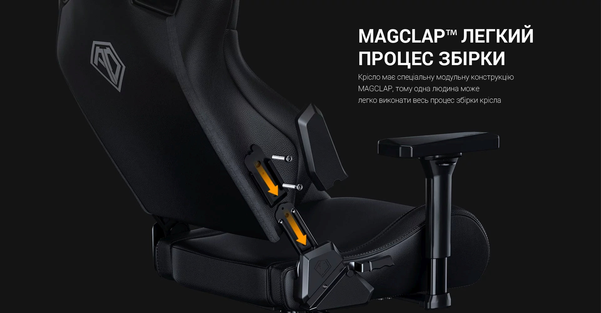 Крісло геймерське Anda Seat Kaiser Frontier XL Grey