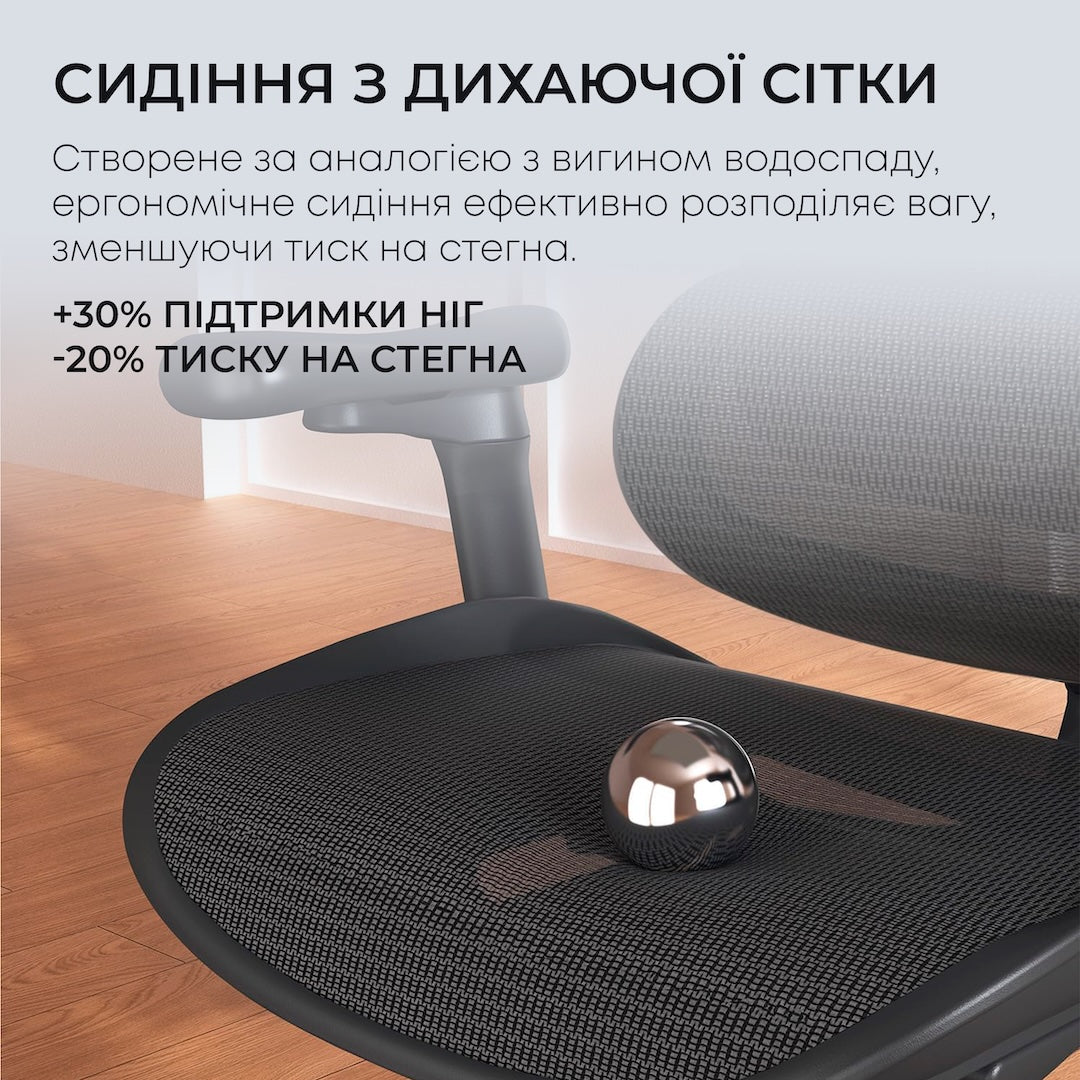 Ергономічне офісне крісло Sihoo DORO C300L