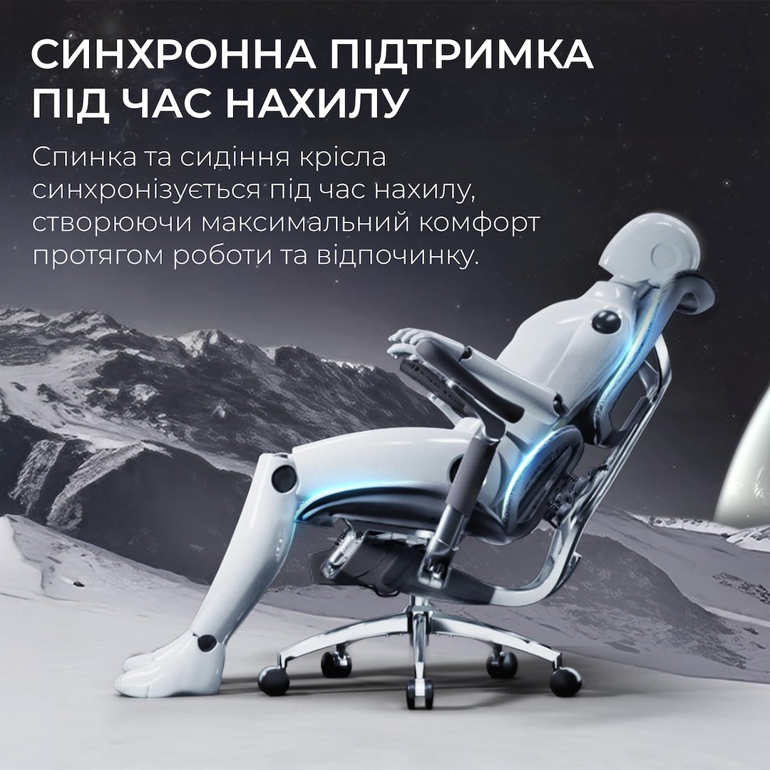 Ергономічне офісне крісло Sihoo DORO S300