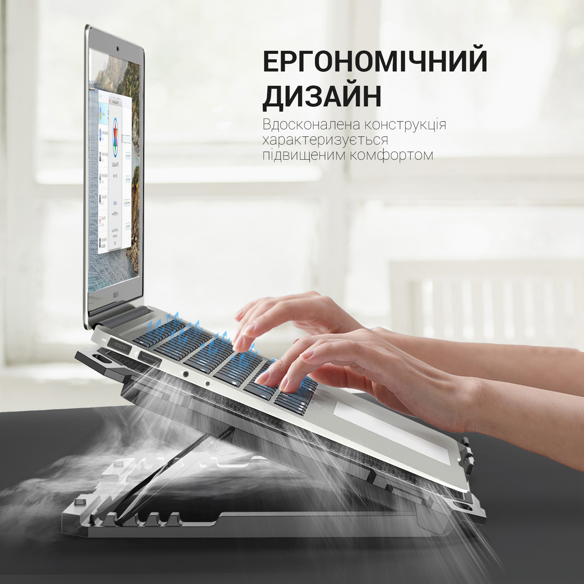 Подставка для охлаждения ноутбука GamePro (CP485)
