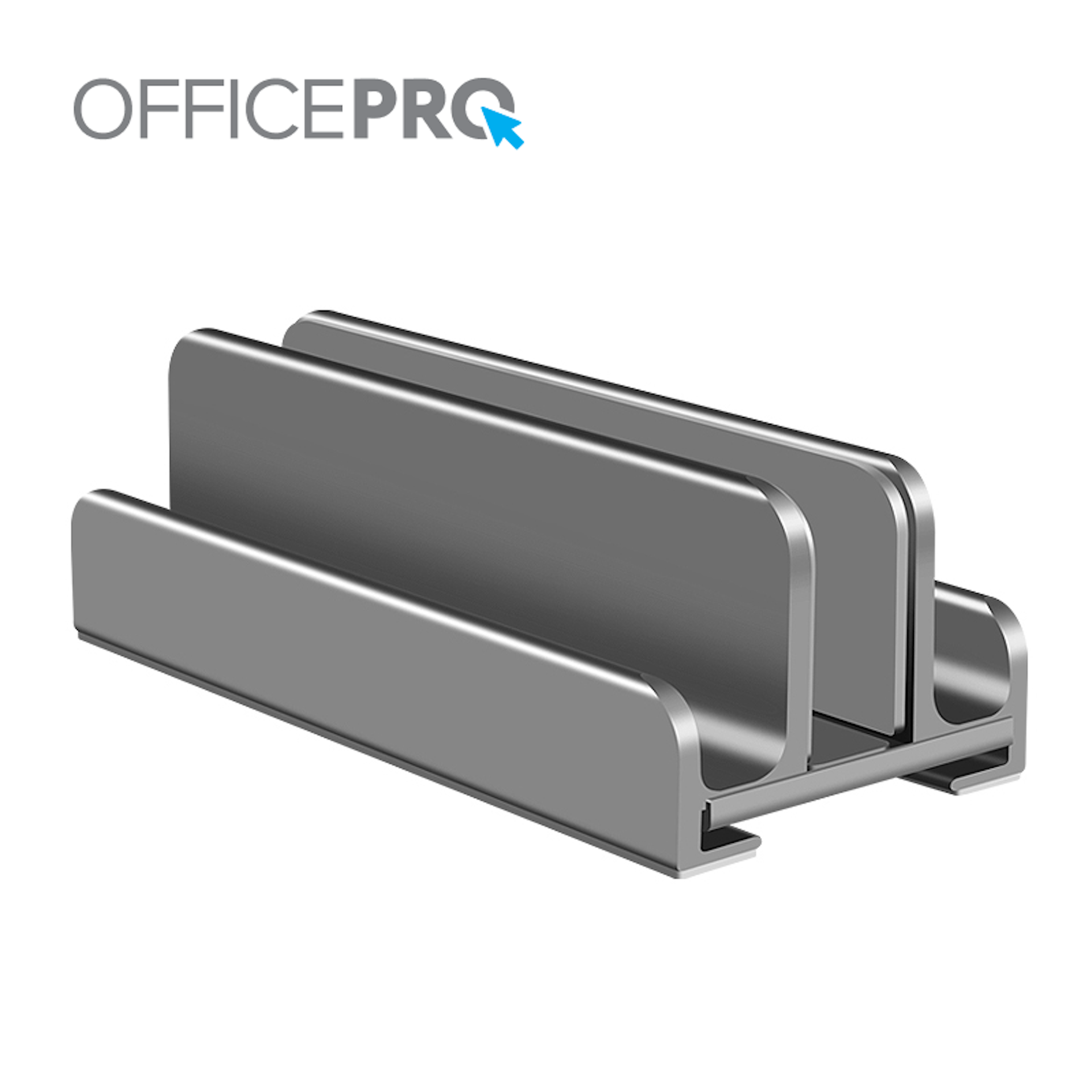 Металева вертикальна підставка під ноутбук OfficePro LS580