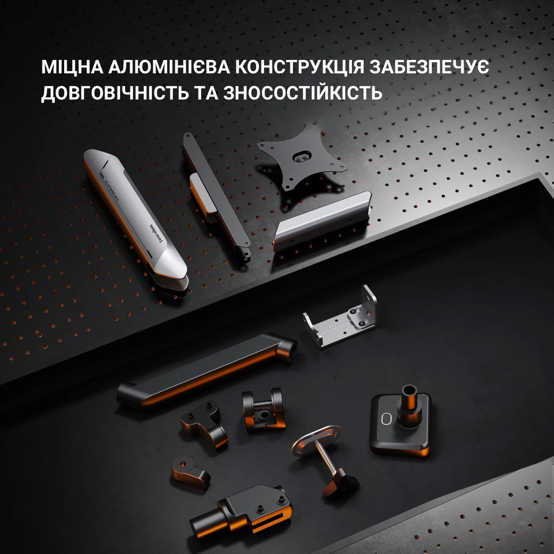 Настольный крепеж для монитора Anda Seat Stealth PRO II RGB 17"-42"