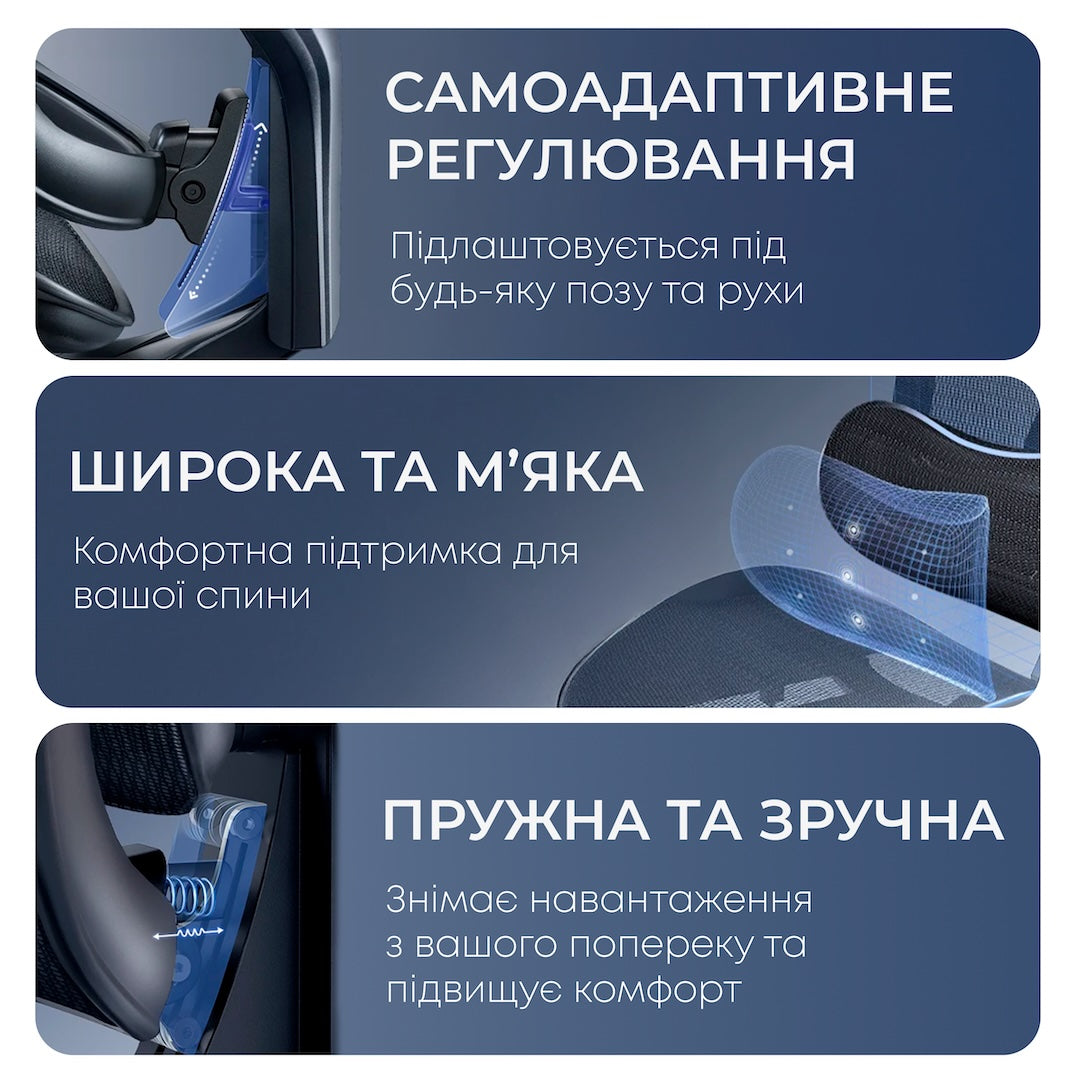 Ергономічне офісне крісло Sihoo DORO C300L