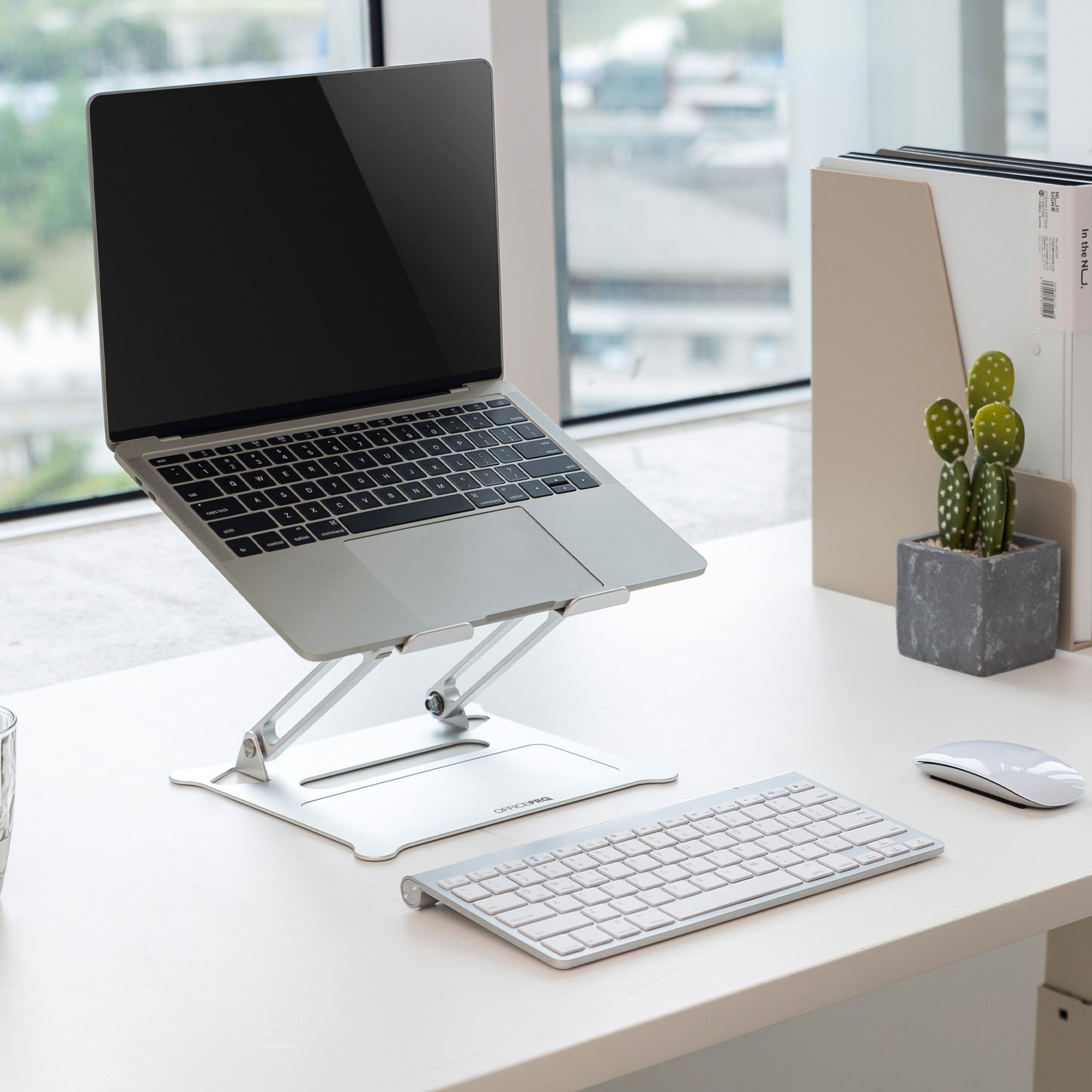 Регулируемая металлическая подставка для ноутбука Officepro LS610