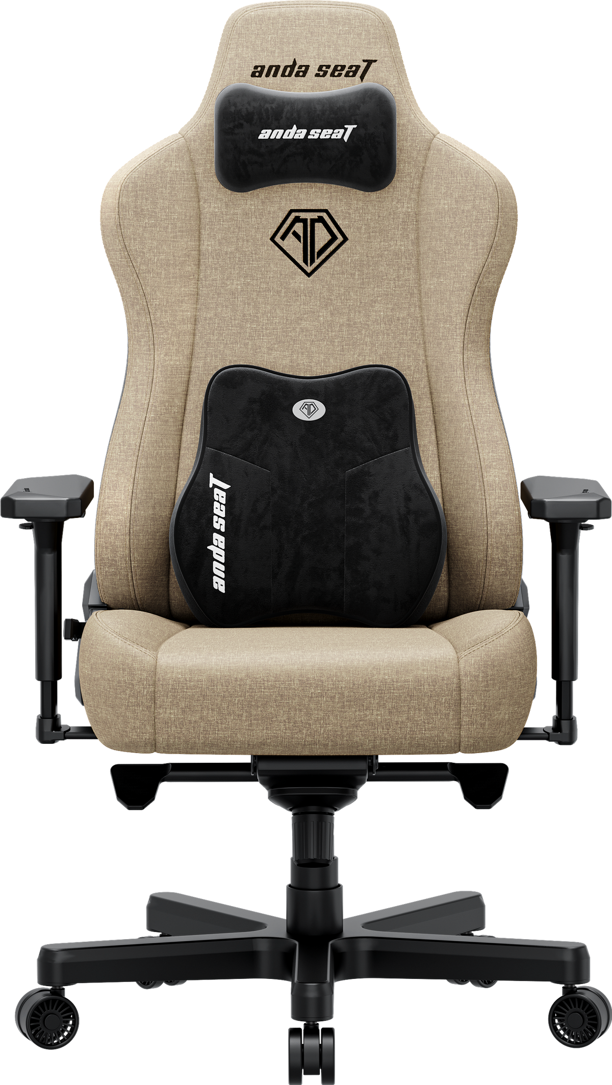 Крісло ігрове Anda Seat Kaiser 3E XL Dark Beige Fabric