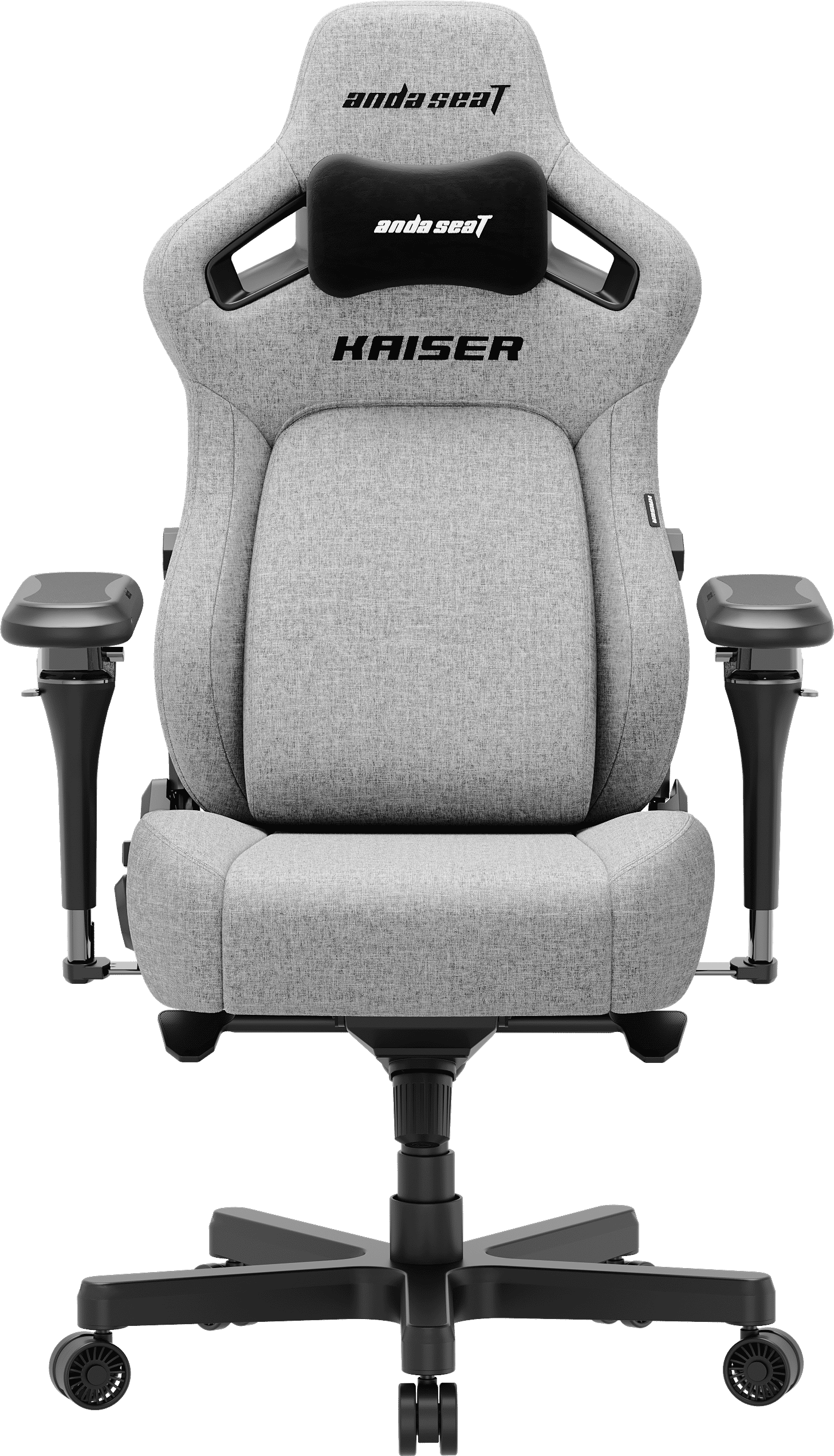 Ігрове крісло Anda Seat Kaiser 4 V2 XL сіре, лляна тканина