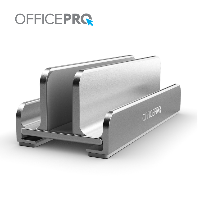 Металева вертикальна підставка під ноутбук OfficePro LS580