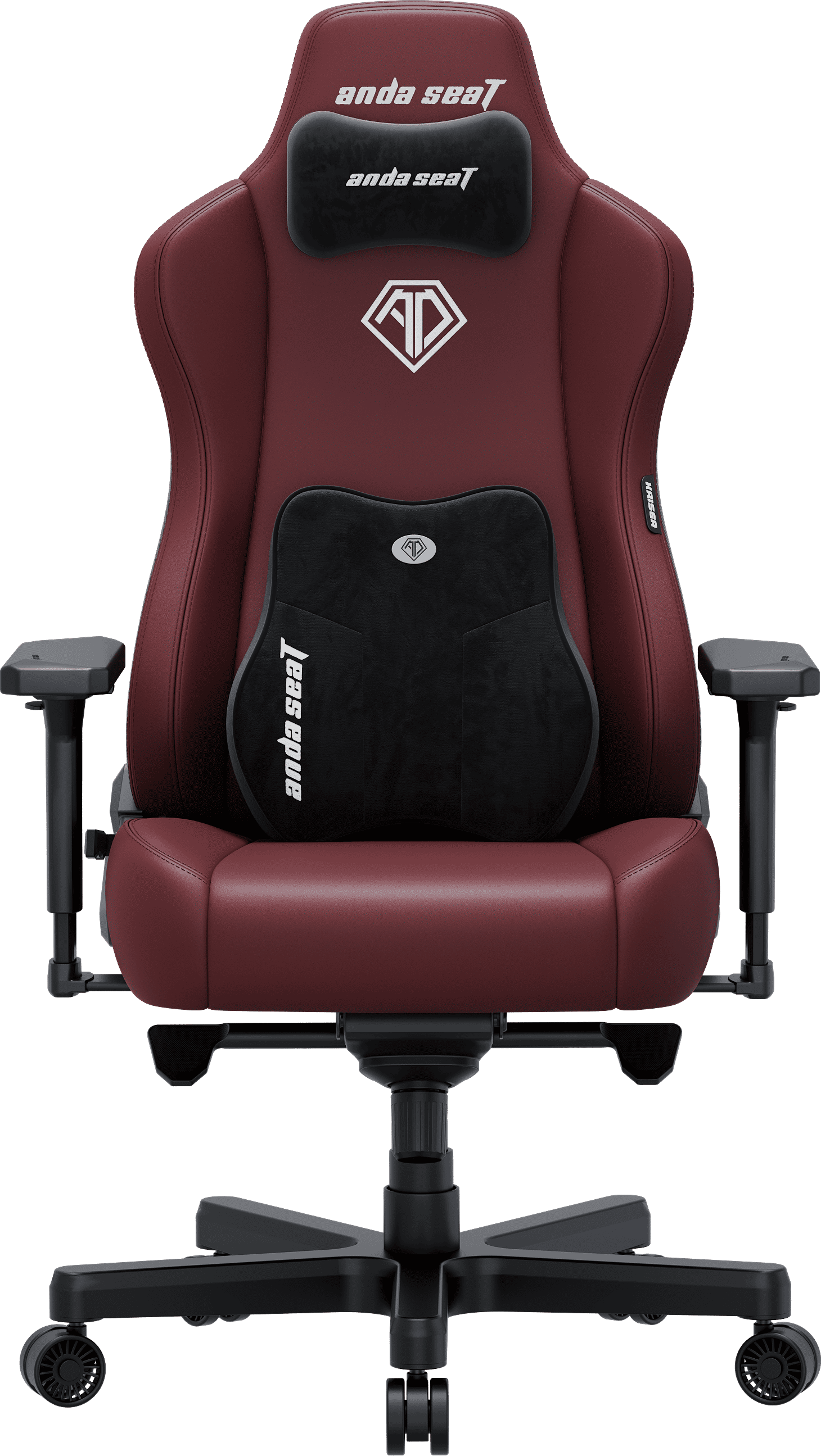 Крісло ігрове Anda Seat Kaiser 3E Maroon PVC Size XL