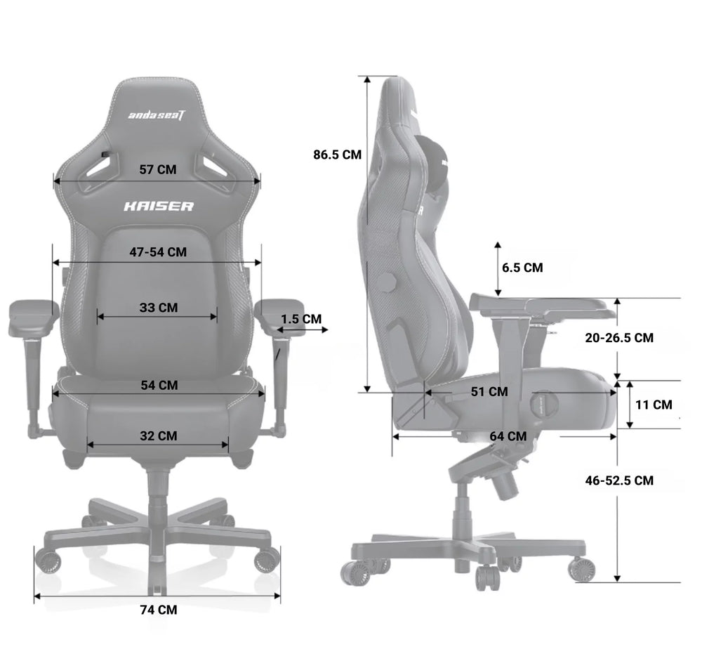 Кресло игровое Anda Seat Kaiser 4 XL