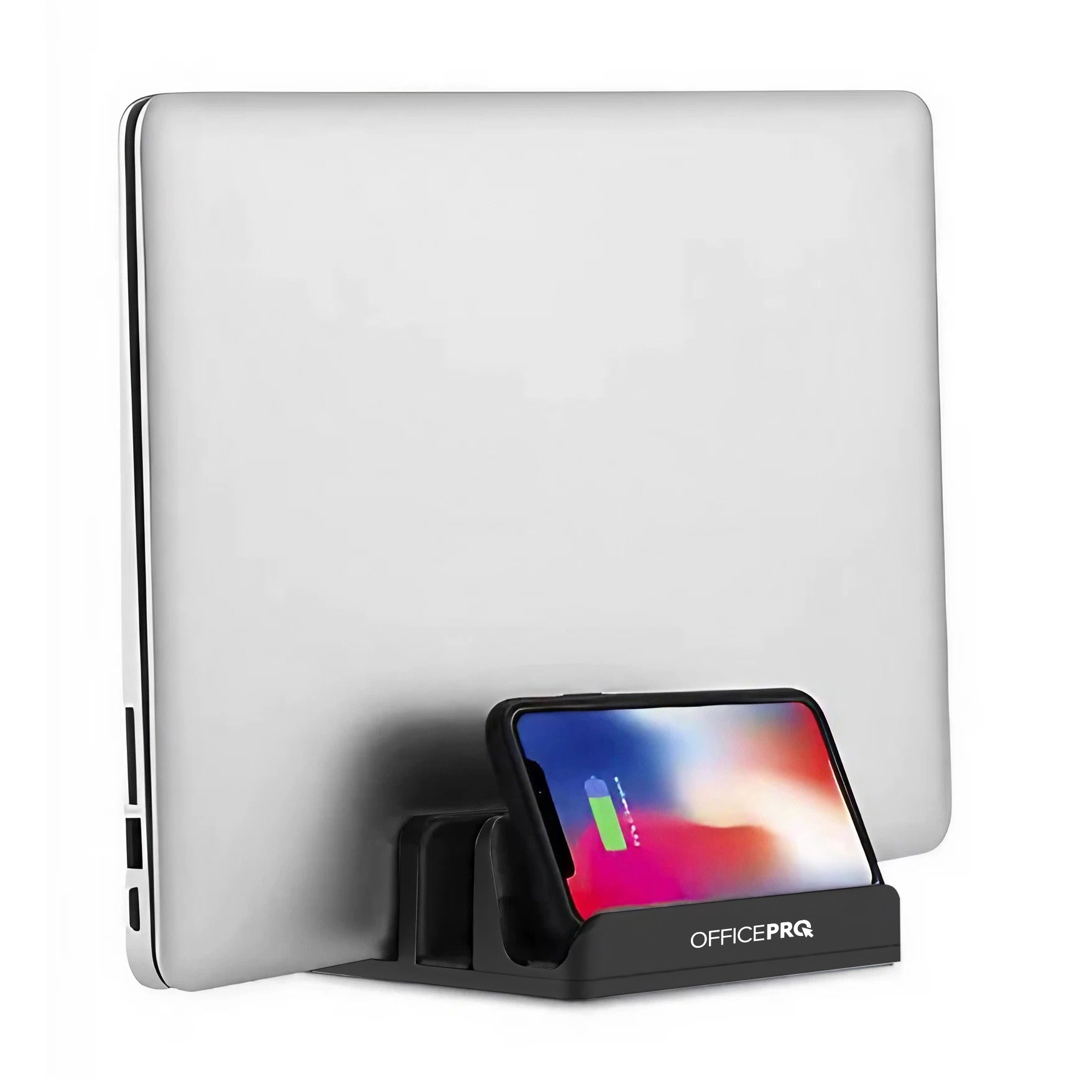 Металева вертикальна підставка під ноутбук OfficePro LS730