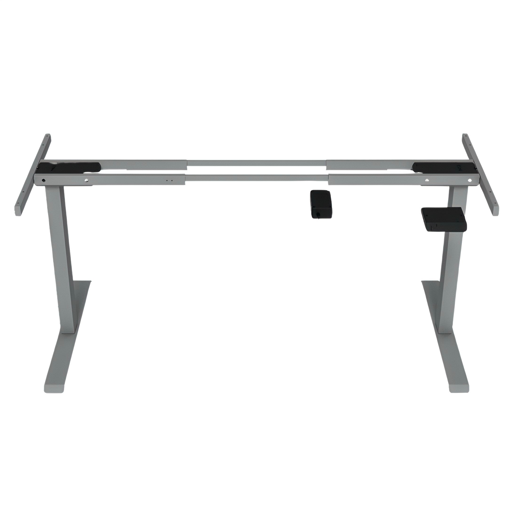 Комп’ютерний стіл двомоторний двоступеневий Kaidi Gray