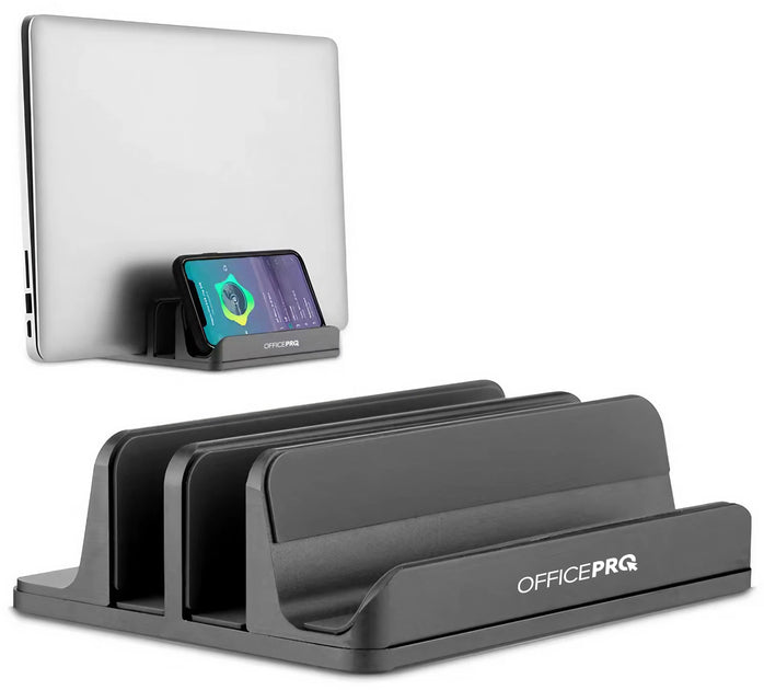 Металева вертикальна підставка під ноутбук OfficePro LS730