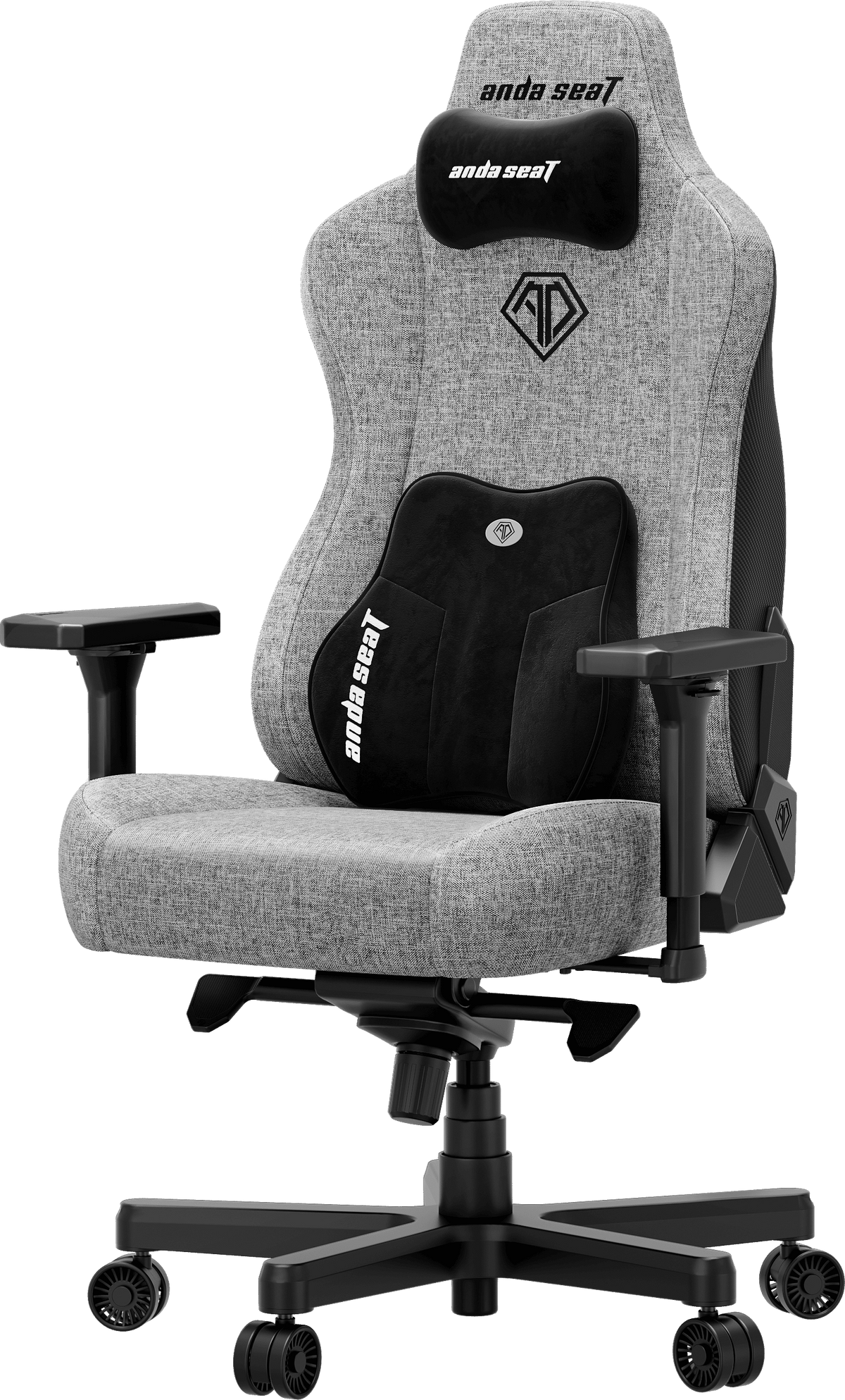 Крісло ігрове Anda Seat Kaiser 3E Grey Fabric Size XL
