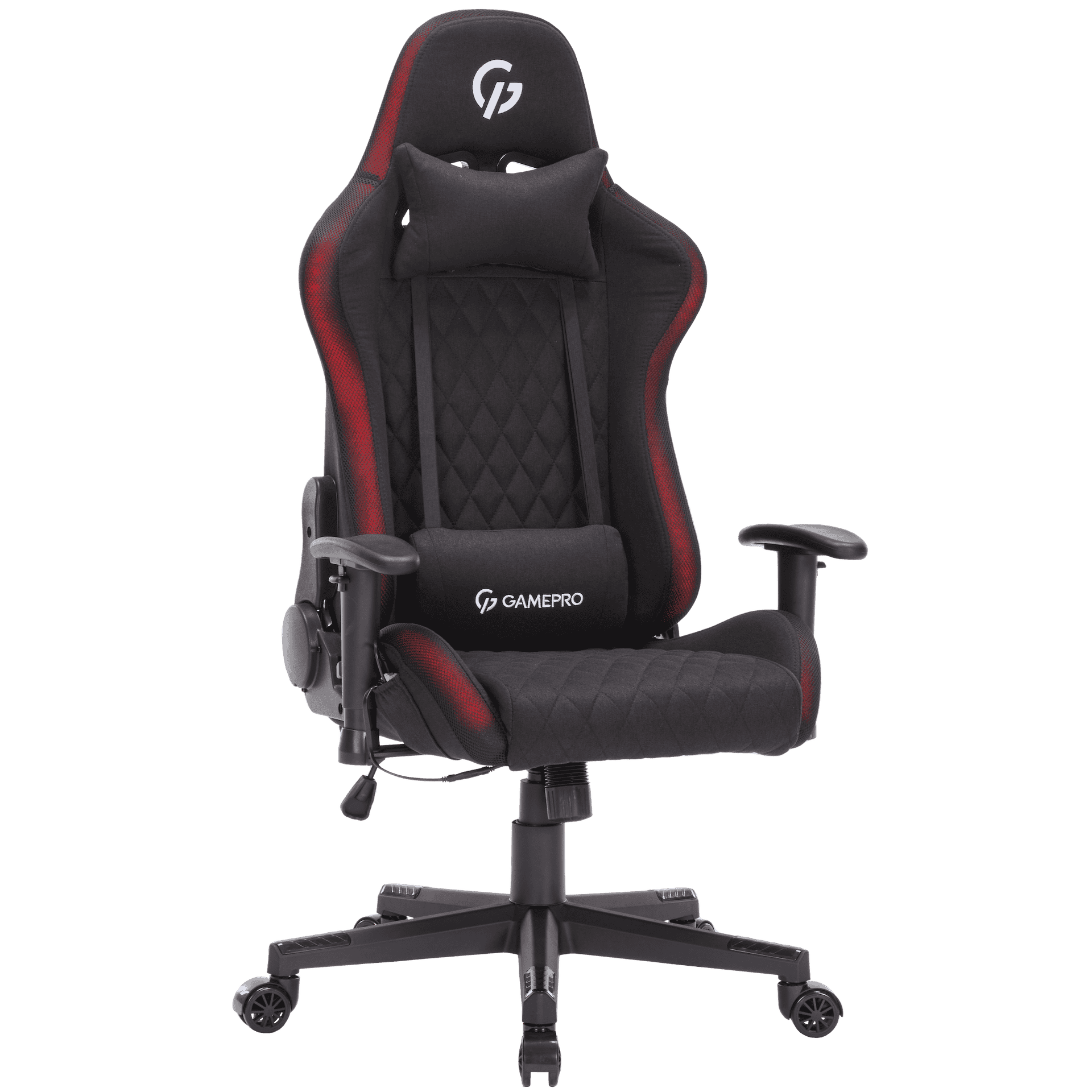 Крісло ігрове Gamepro GC700FB RGB Fabric Black