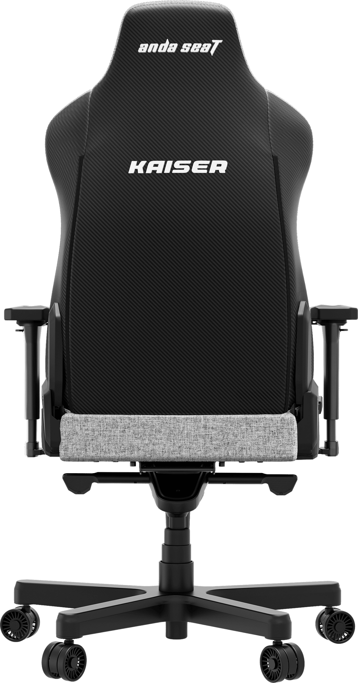 Крісло ігрове Anda Seat Kaiser 3E Grey Fabric Size XL