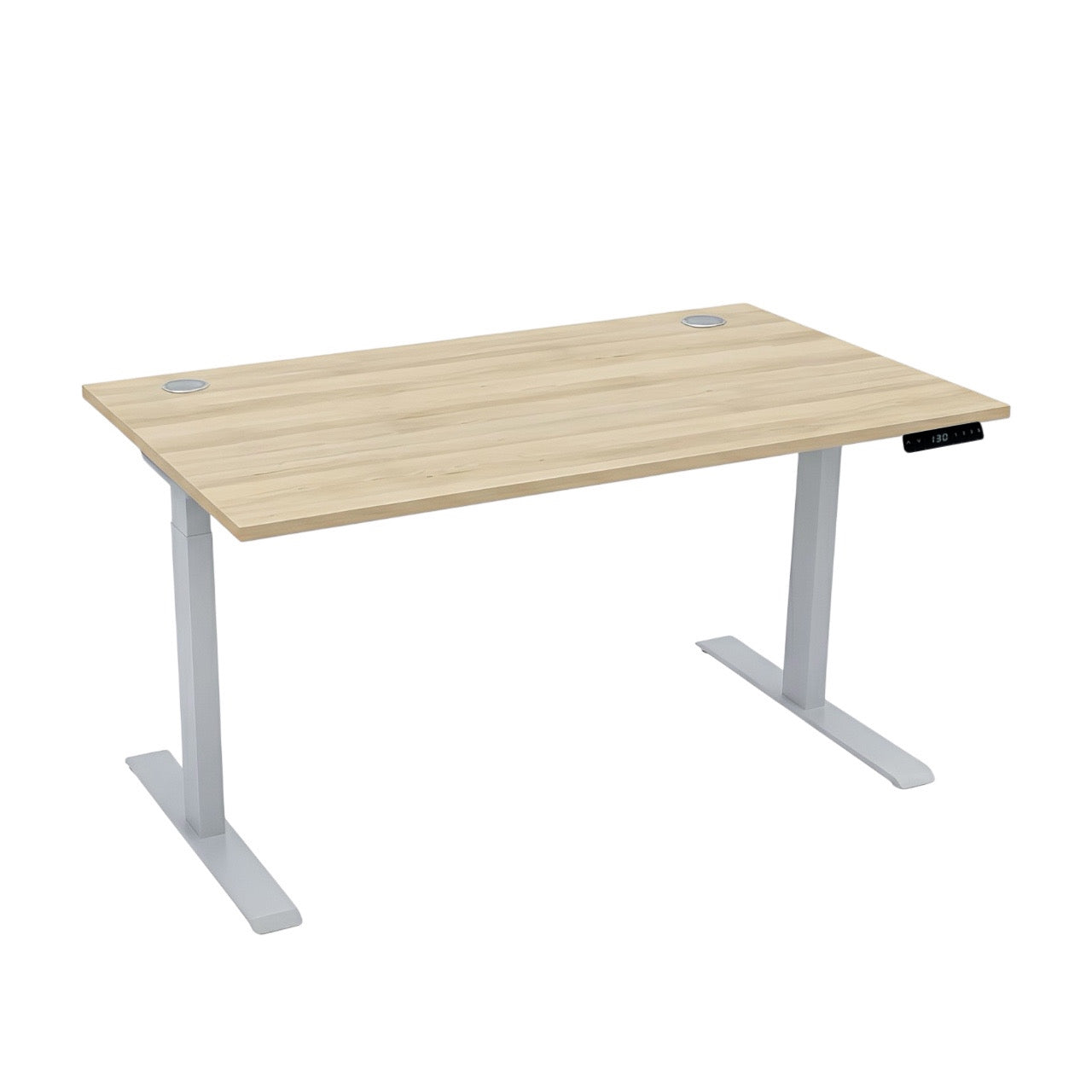 Комп’ютерний стіл двомоторний двоступеневий Kaidi Gray