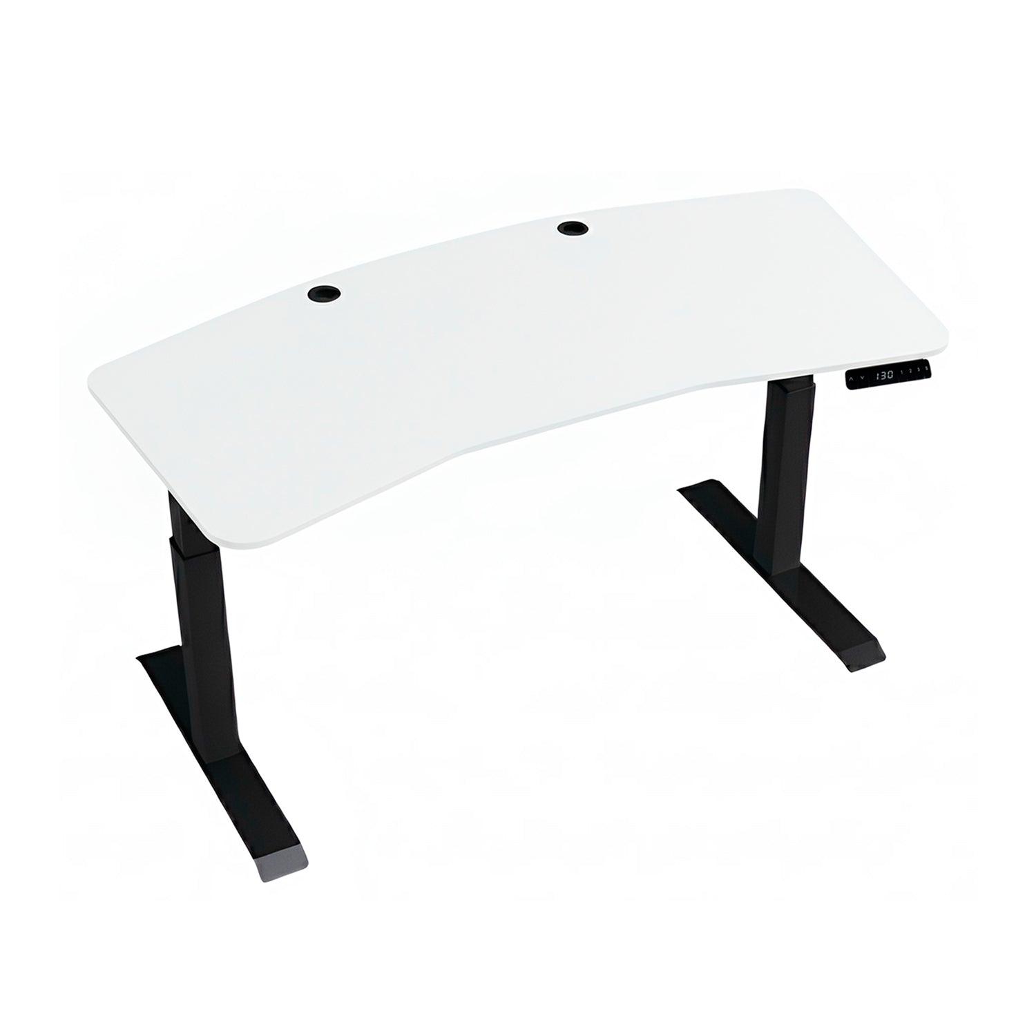 Комп’ютерний стіл двомоторний триступеневий Kaidi Black