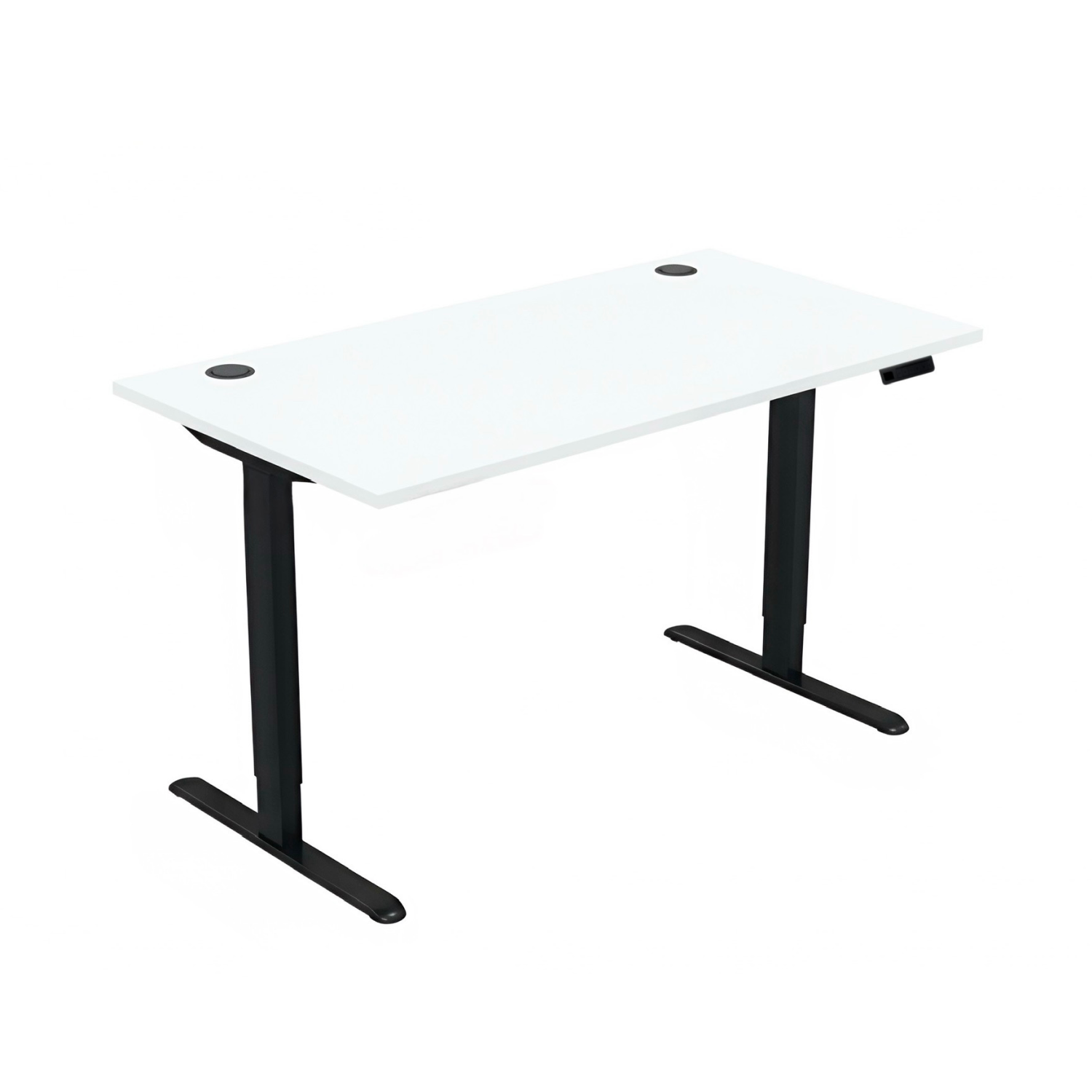 Комп’ютерний стіл з електрорегулюванням висоти одномоторний - Чорний