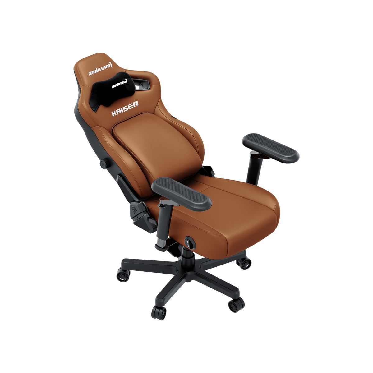 Крісло геймерське ігрове Anda Seat Kaiser 4 V2 Size XL Brown PVC