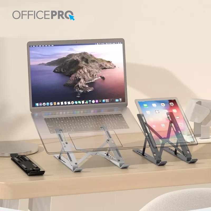 Регулируемая металлическая подставка для ноутбука OfficePro LS320