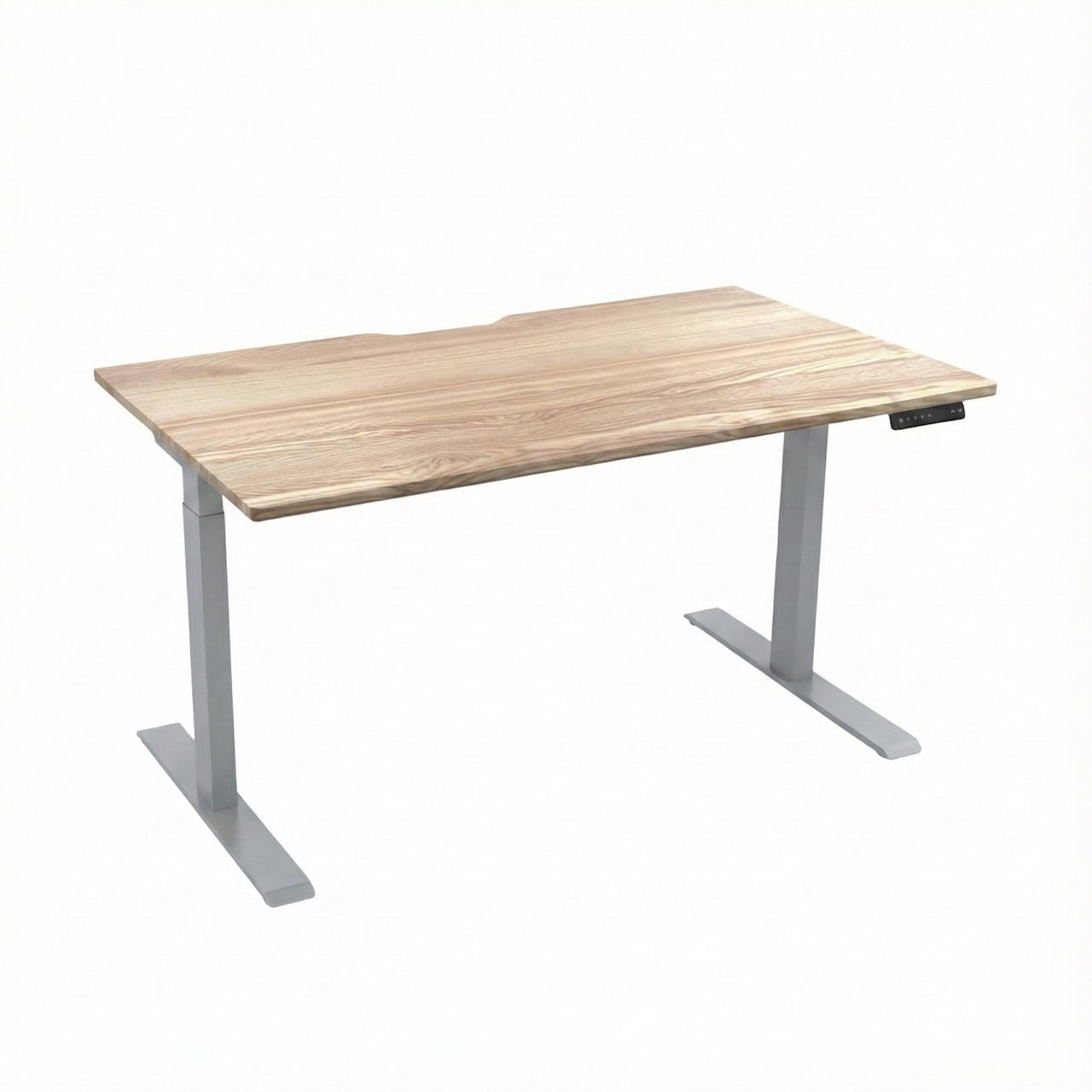 Комп’ютерний стіл двомоторний двоступеневий Kaidi Gray