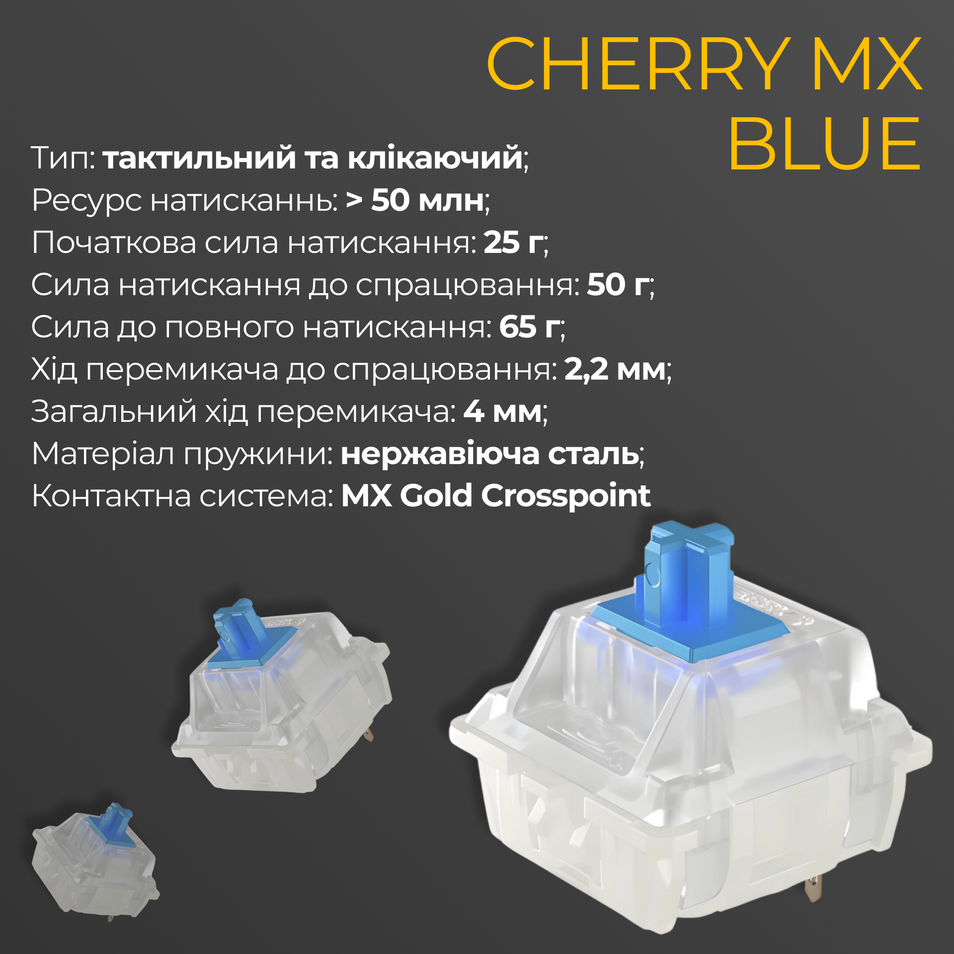 Механічна клавіатура Ducky One 3 RGB Black UA
