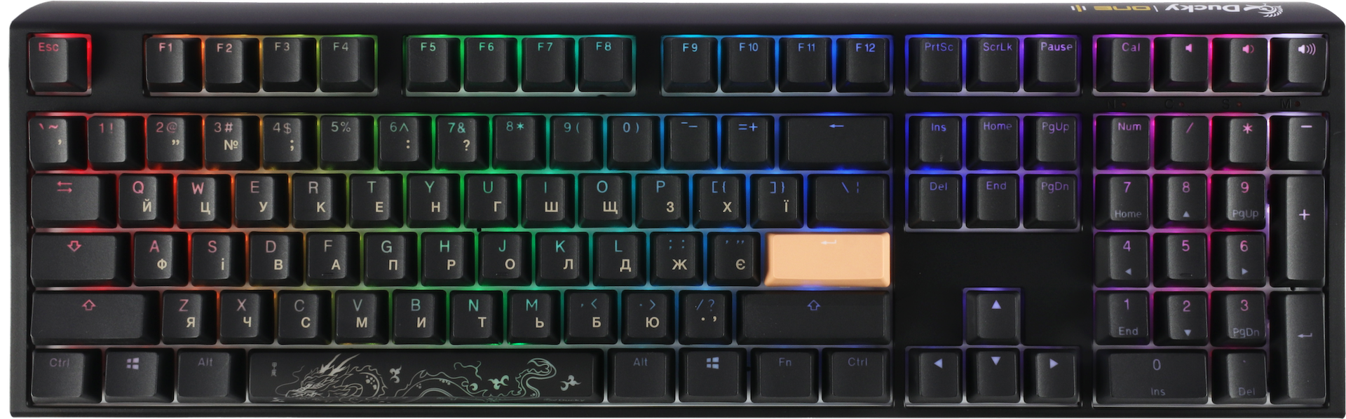 Механічна клавіатура Ducky One 3 RGB Black UA