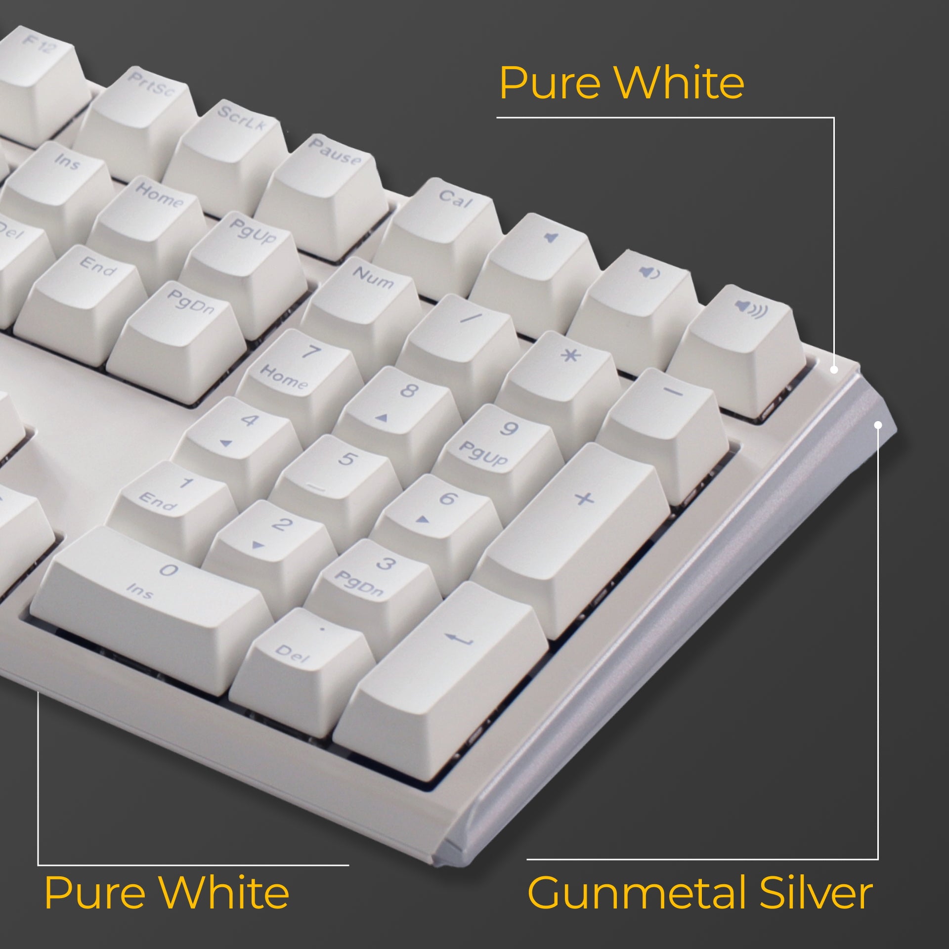 Механічна клавіатура Ducky One 3 RGB White UA