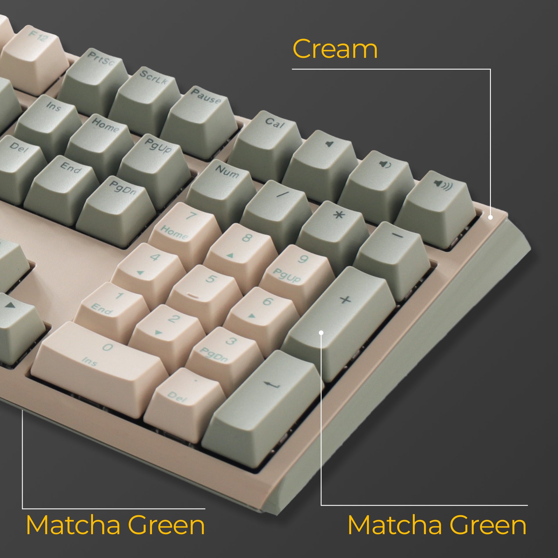 Механічна клавіатура Ducky One 3 Matcha Cream UA