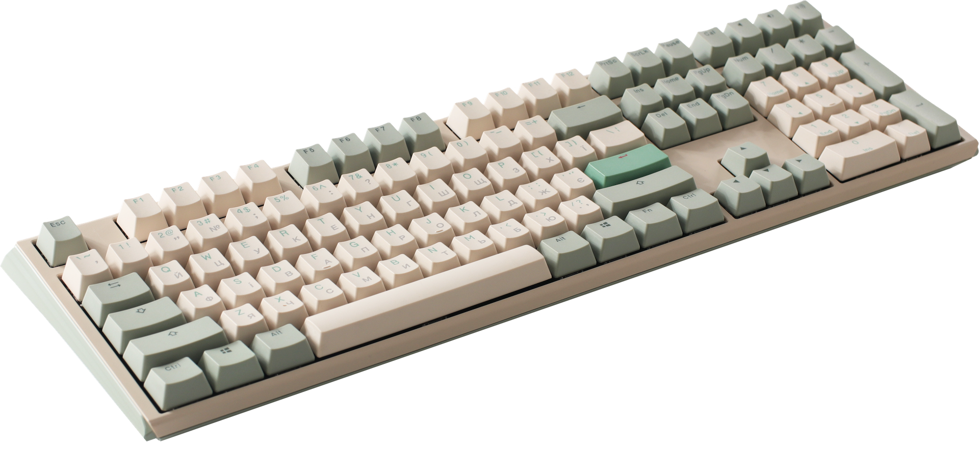 Механічна клавіатура Ducky One 3 Matcha Cream UA