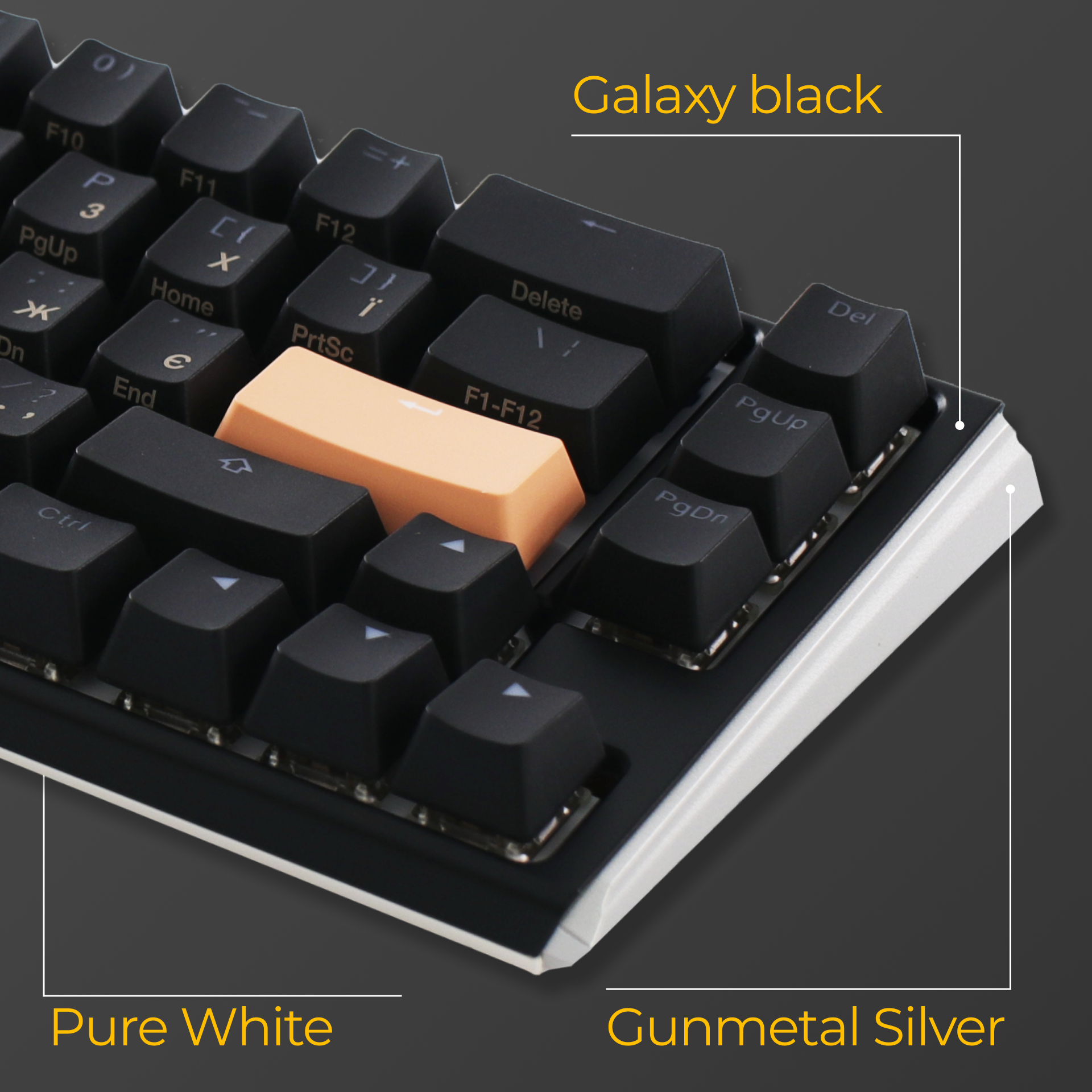 Механічна клавіатура Ducky One 3 Mini RGB Black UA