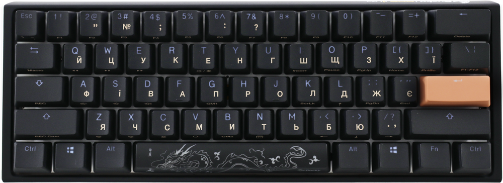 Механічна клавіатура Ducky One 3 Mini RGB Black UA