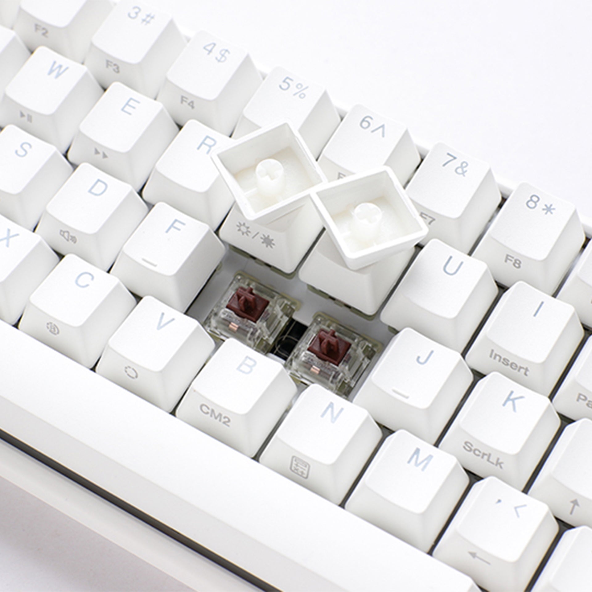 Механічна клавіатура Ducky One 3 Mini RGB White UA