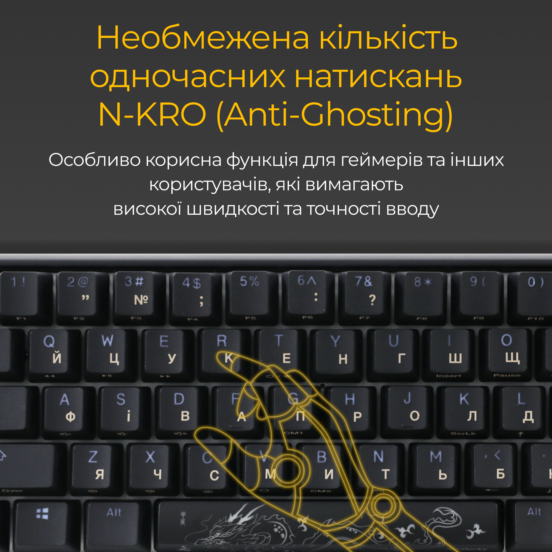 Механическая клавиатура Ducky One 3 SF RGB Black UA