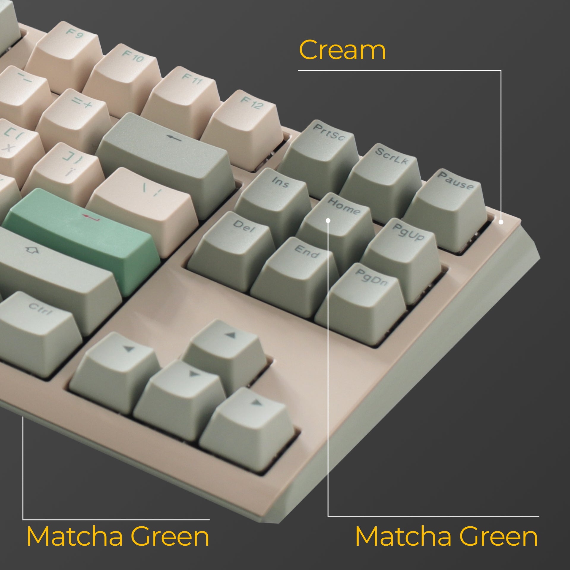 Механічна клавіатура Ducky One 3 TKL Matcha Cream UA