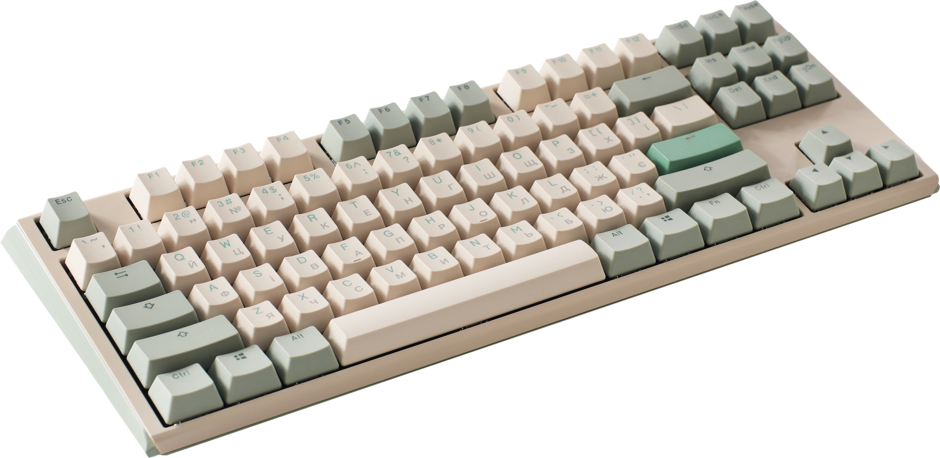 Механічна клавіатура Ducky One 3 TKL Matcha Cream UA