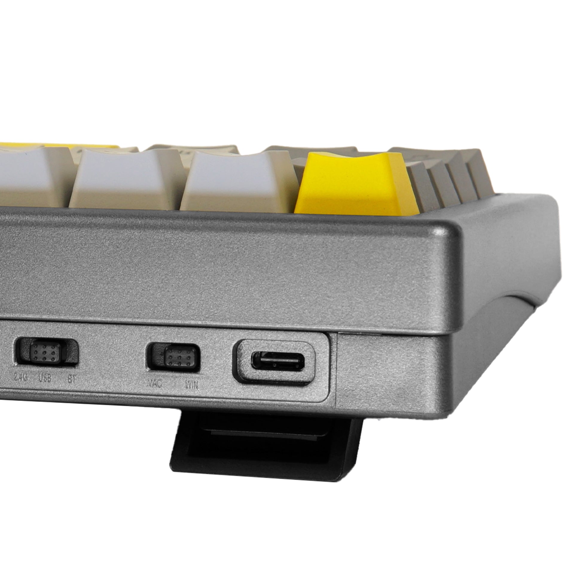 Клавіатура механічна бездротова EPOMAKER EK68 Budgerigar V2 Black (EK68-B-BV2)