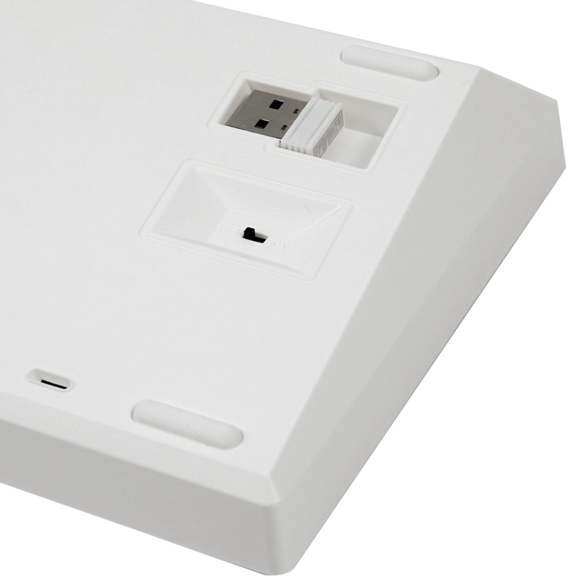 Клавіатура механічна бездротова EPOMAKER EP84 Wisteria Linear White (EP84-W-WL)