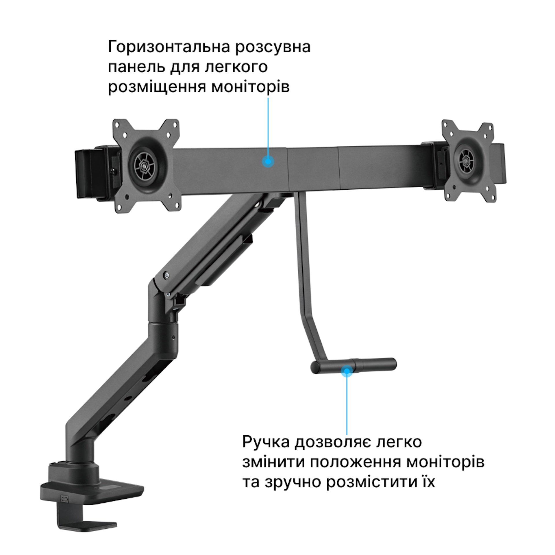 Настольный крепеж для монитора OfficePro MA802B