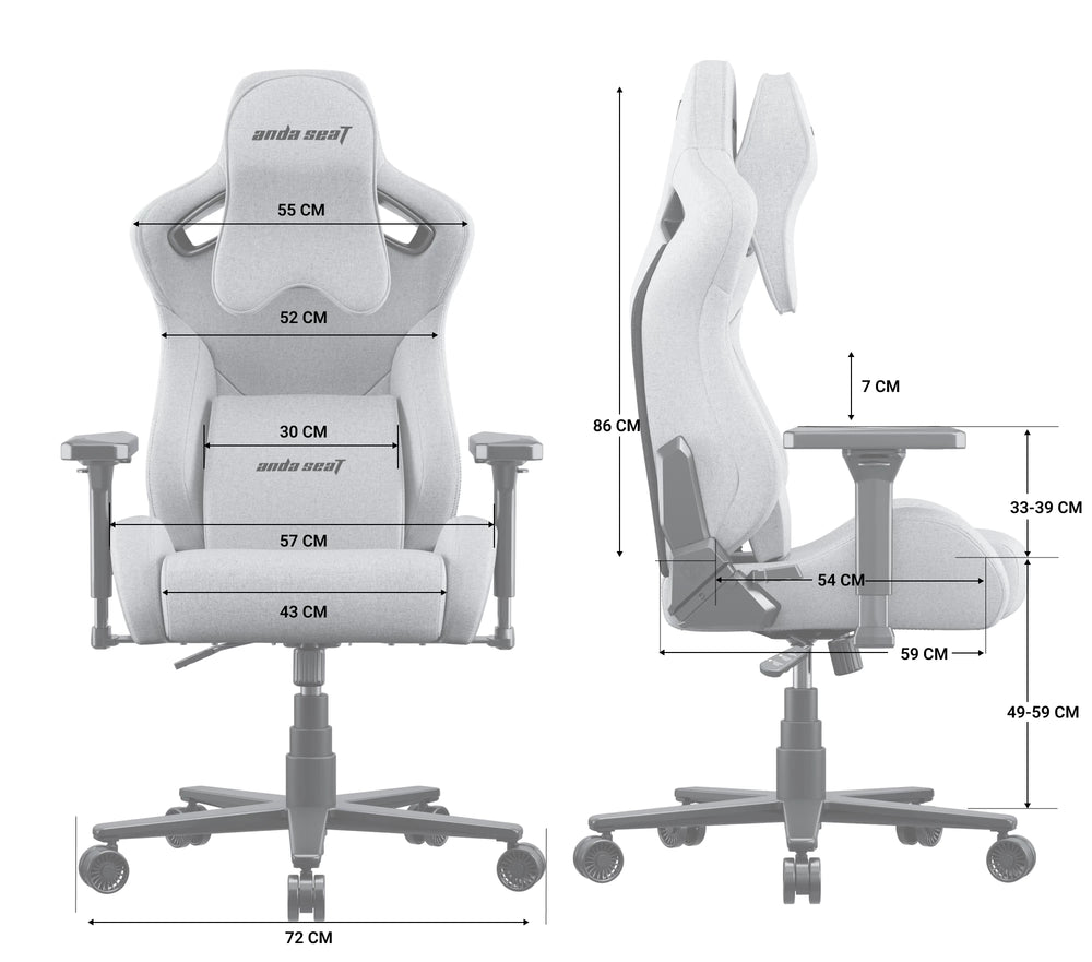 Крісло ігрове Anda Seat Kaiser Frontier XL