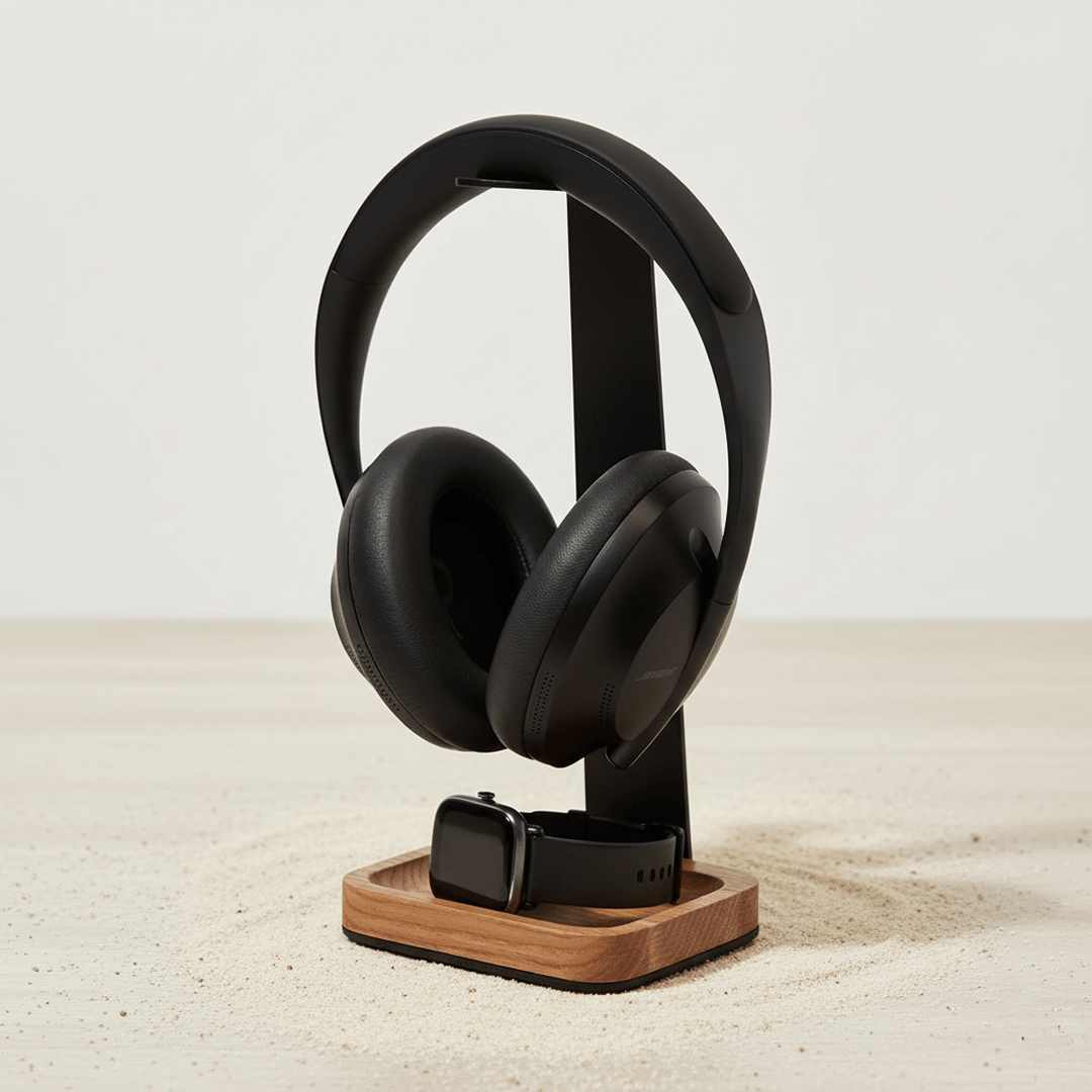 Деревянная подставка для наушников HE:ST