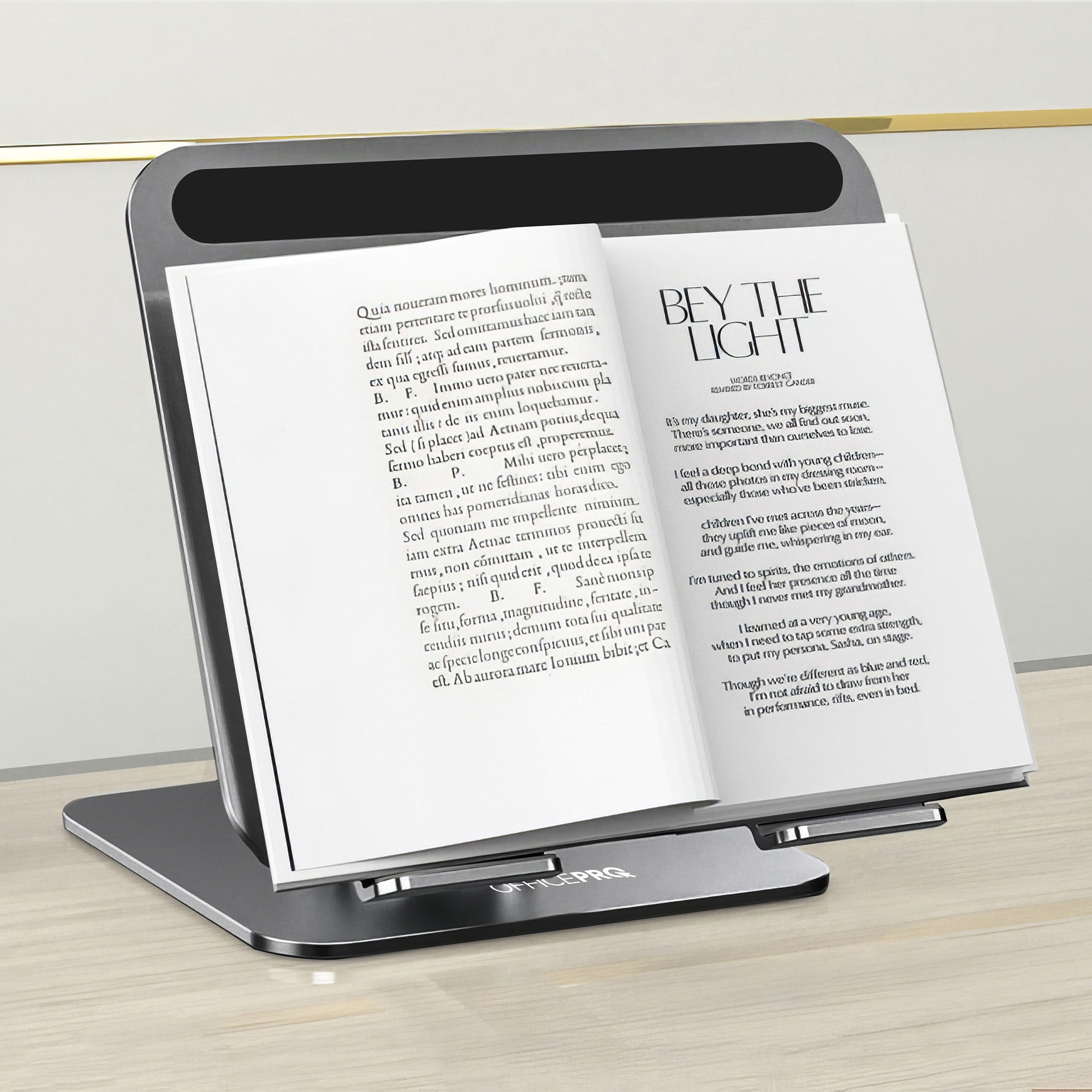 Металева регульована підставка для ноутбука OfficePro LS112G
