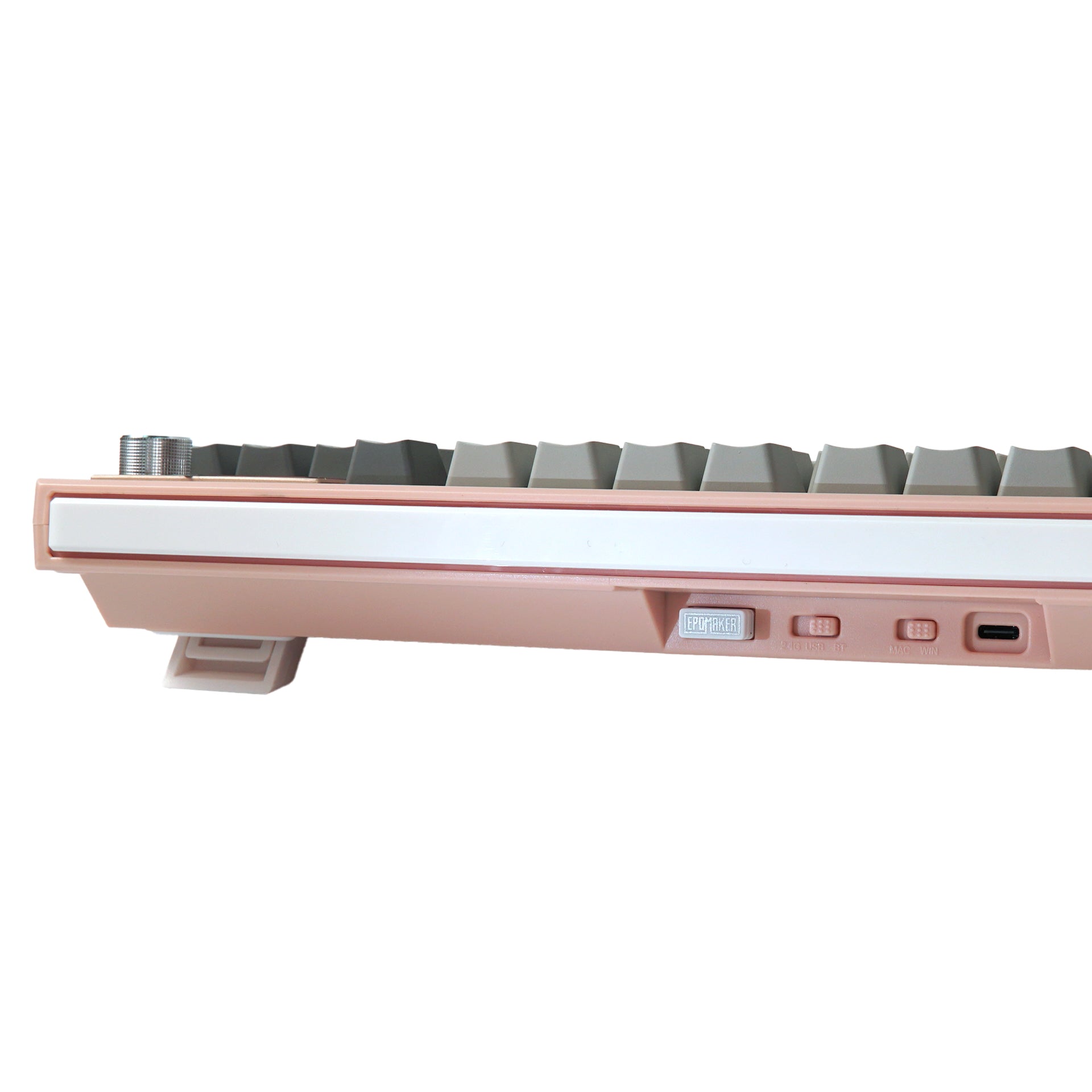 Клавіатура механічна бездротова EPOMAKER Shadow-S Wisteria Linear Pink (SHS-P-WL)