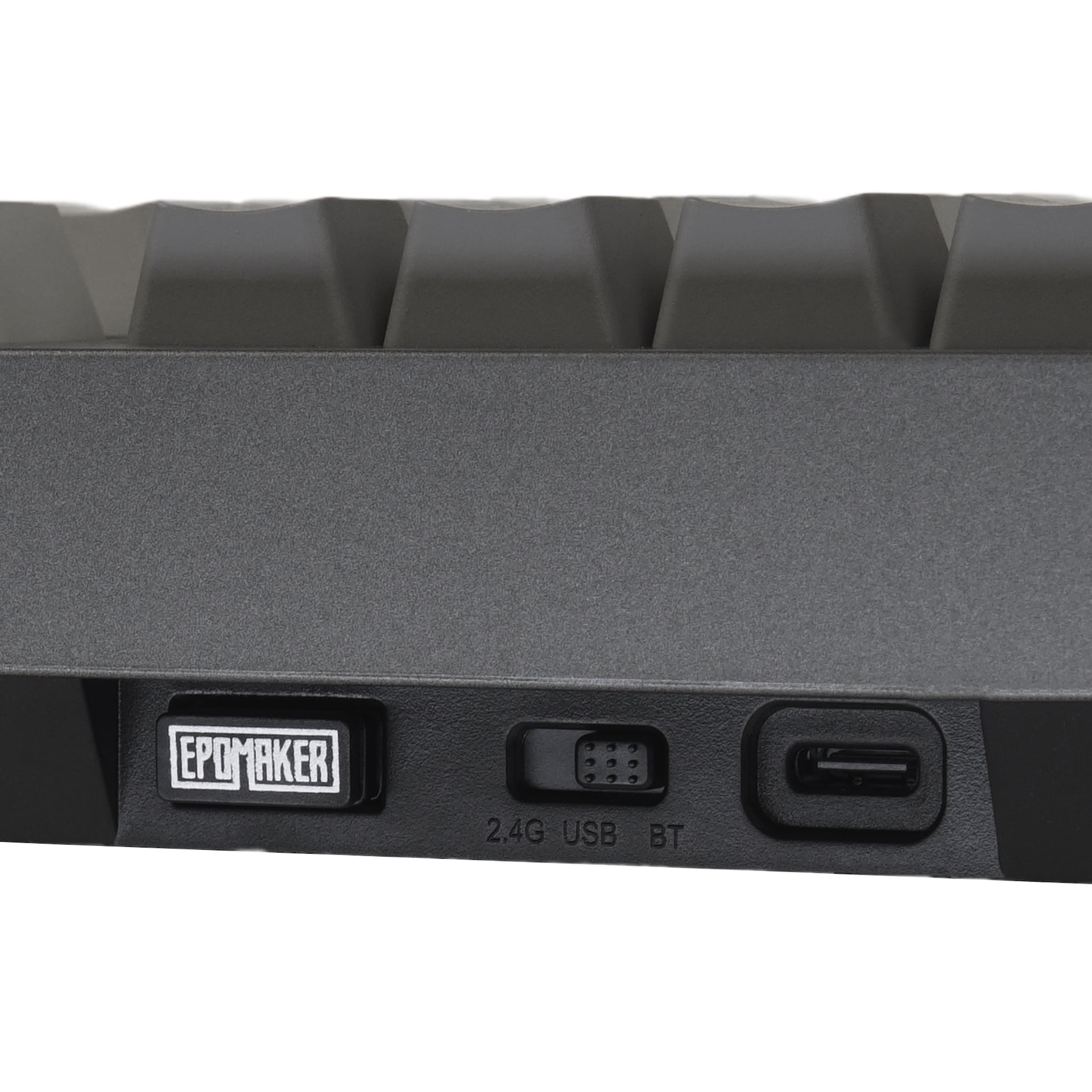 Клавіатура механічна бездротова EPOMAKER TH80 PRO V2 Sea Salt Silent Black (TH80-PROV2-B-SS)