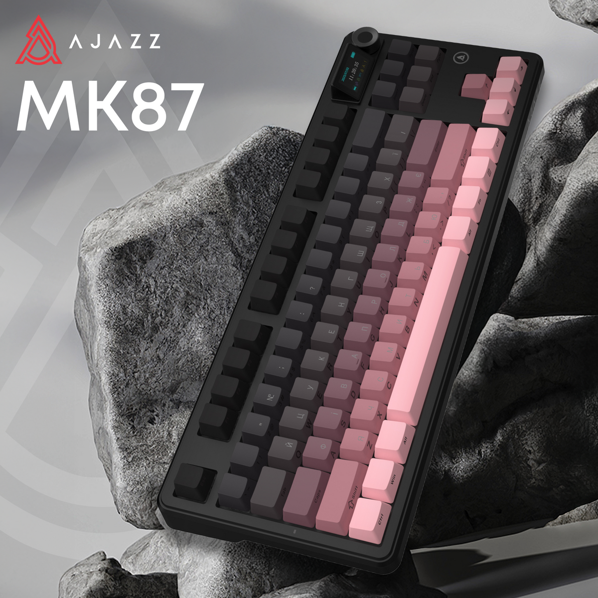 Бездротова механічна клавіатура Ajazz MK87 Pitaya Switch — фото 7