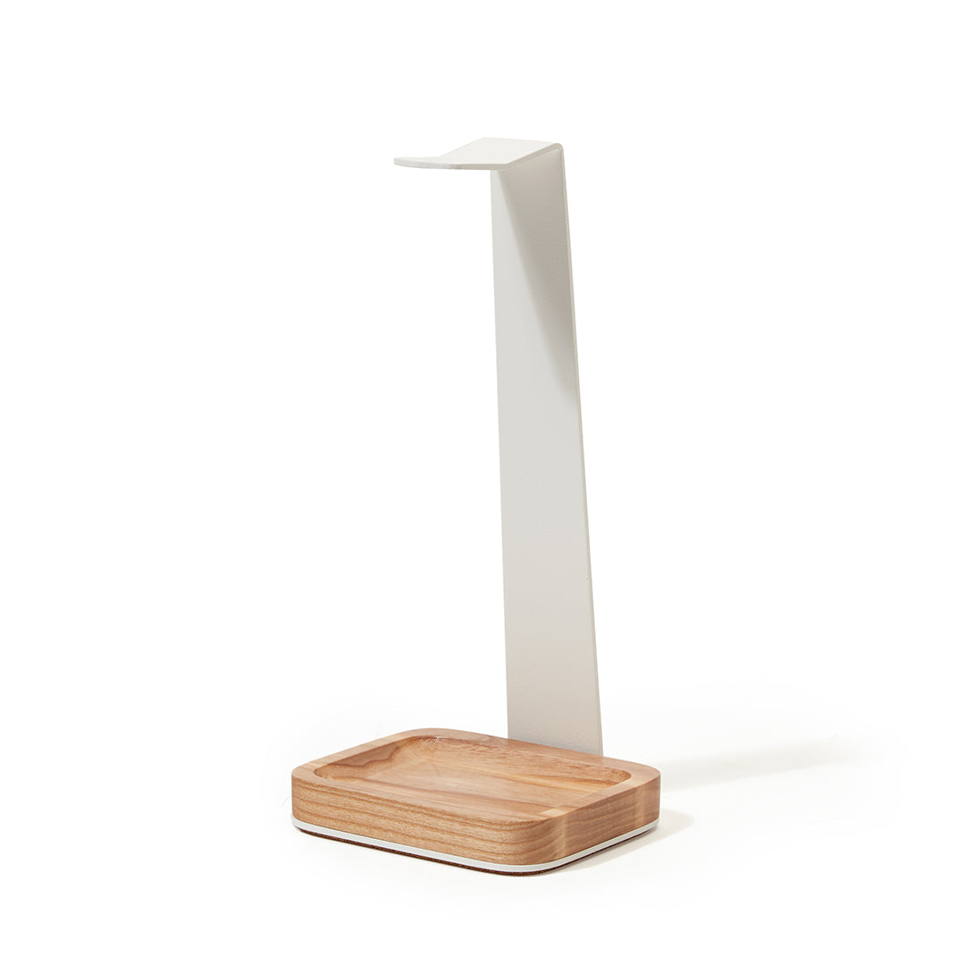 Деревʼяна підставка для навушників HE:ST