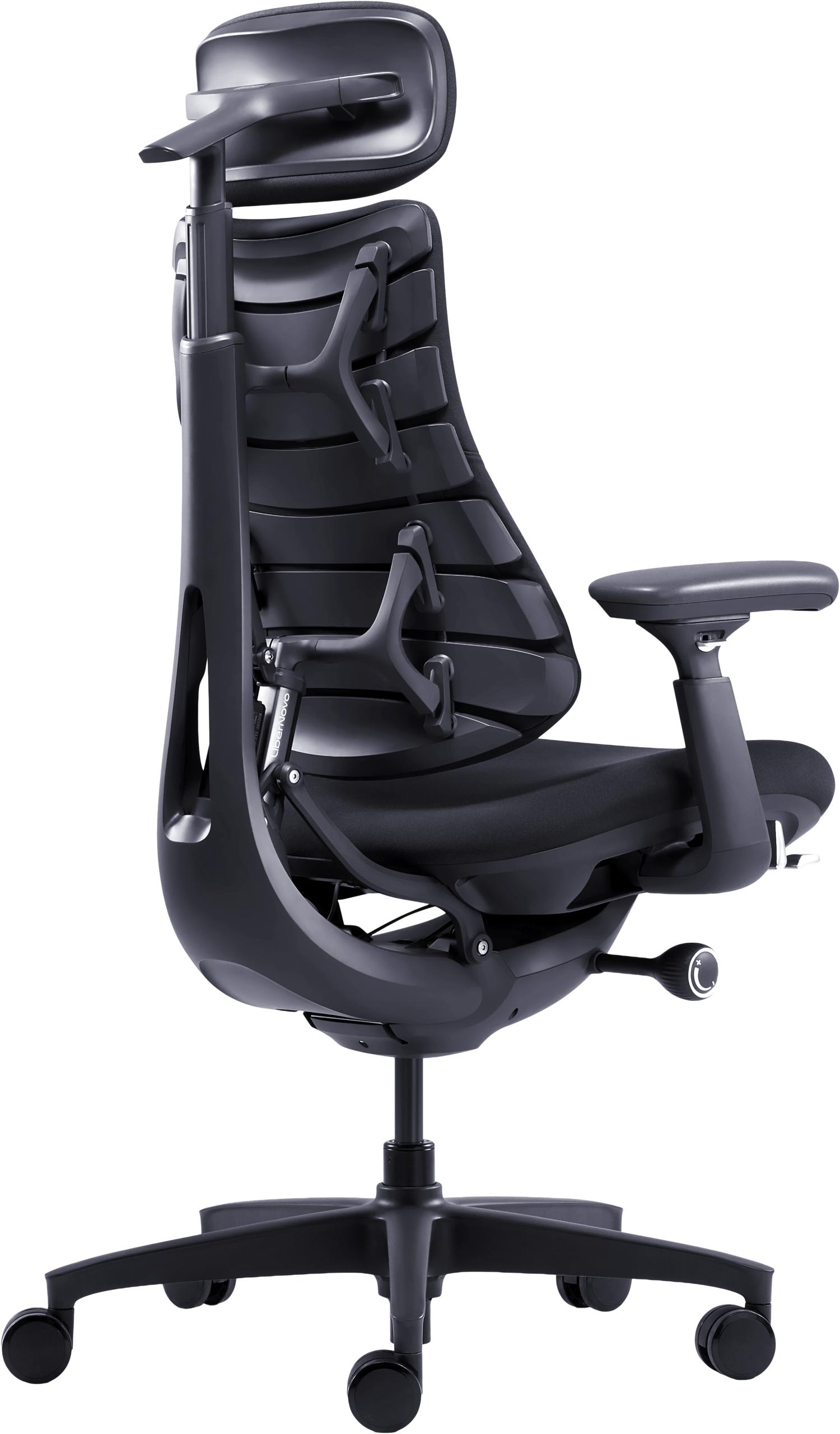 Ергономічне крісло LiberNovo Omni чорне Midnight Black